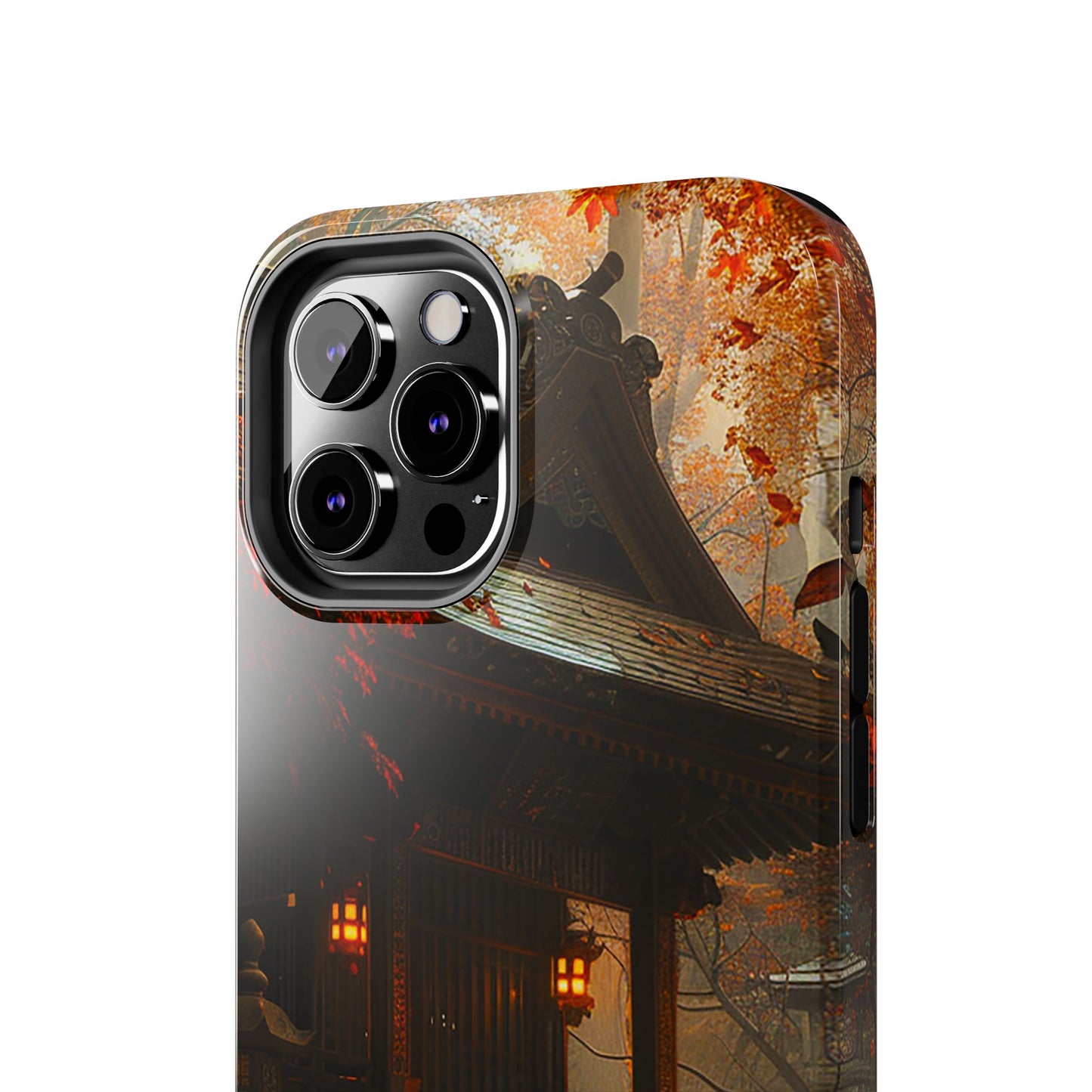 Japanese Autumn Shinto Shrine Tough Phone Case