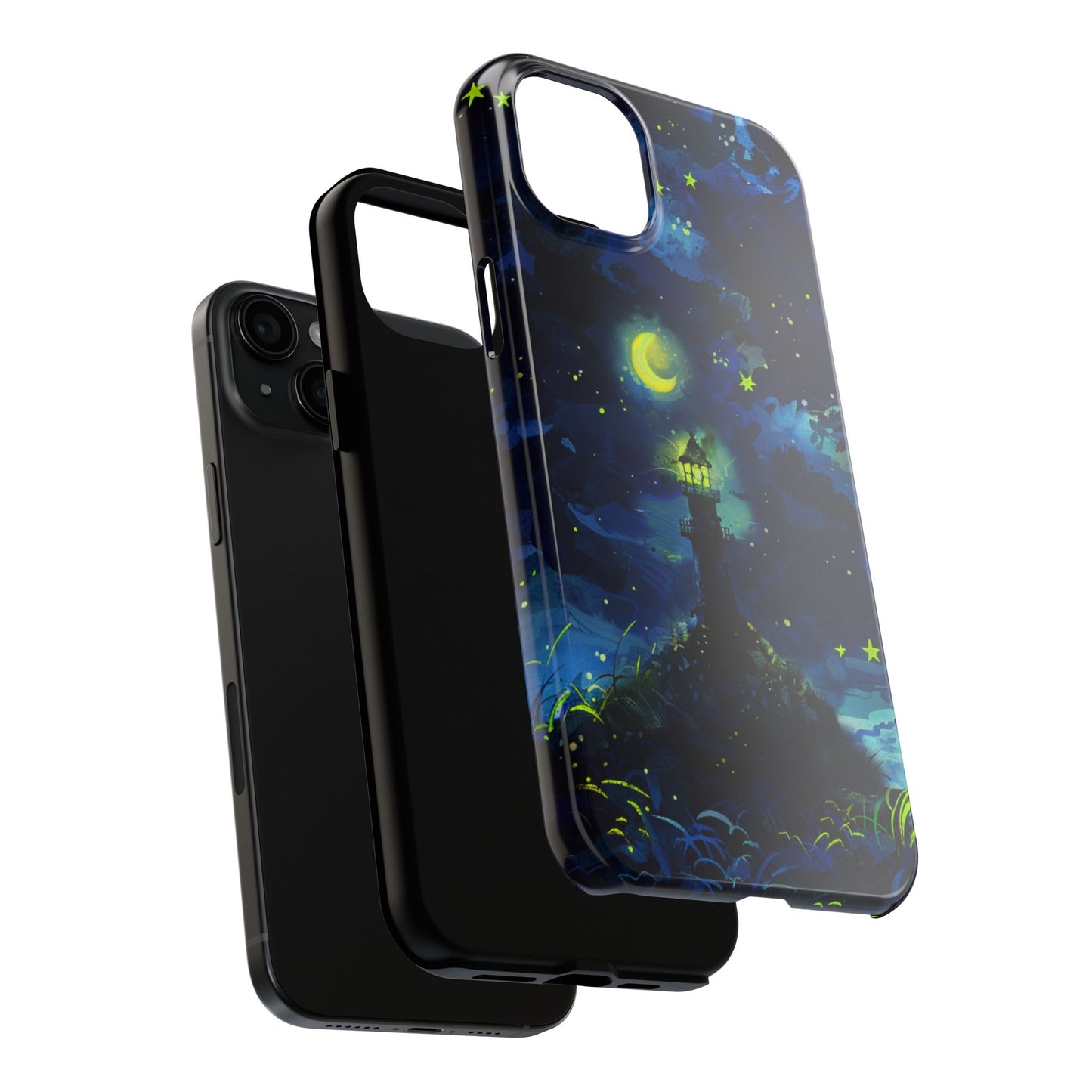 iPhone Android Moonlight Lighthouse Phone Case