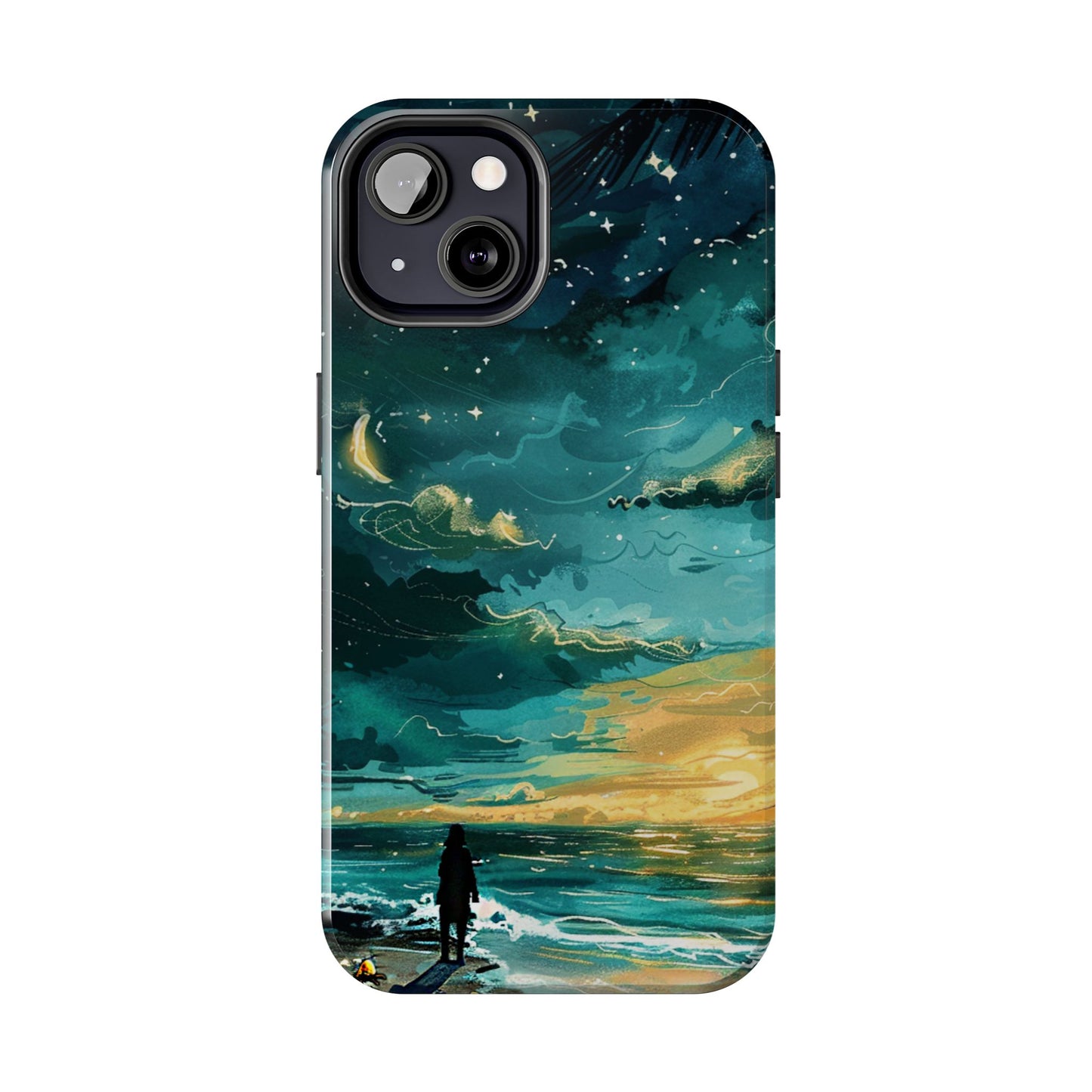 iPhone Android Faraway Warm Tropical Beach Phone Case