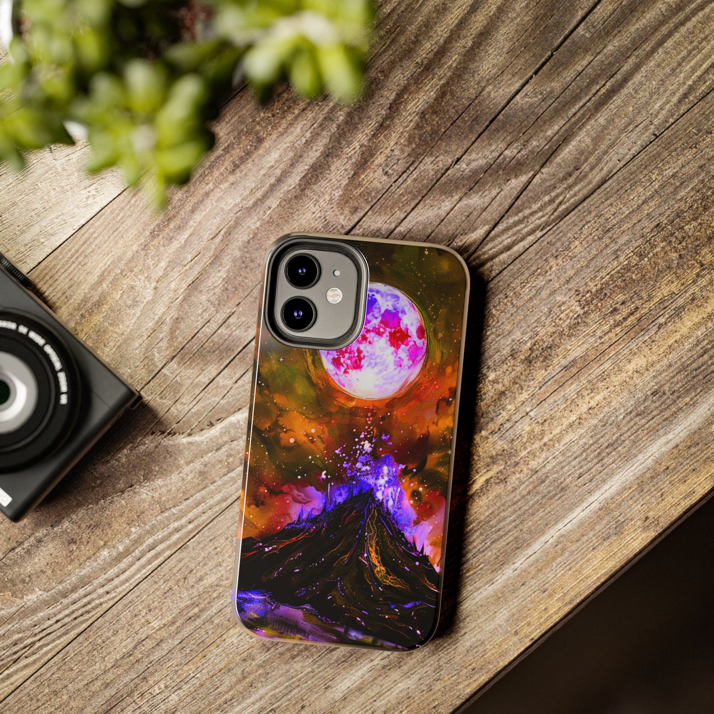 iPhone Android The Mystical Volcano Phone Case