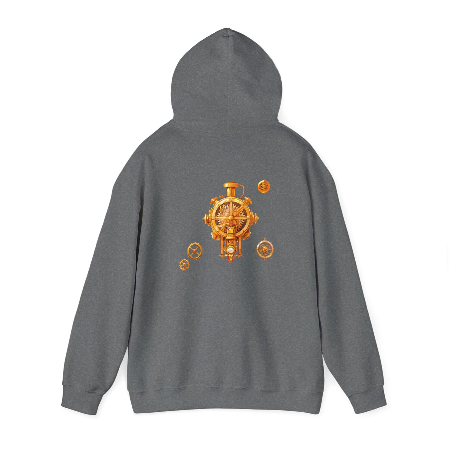 Steampunk Clocks and Gears Unisex Heavy Blend™ Hooded Sweatshirt