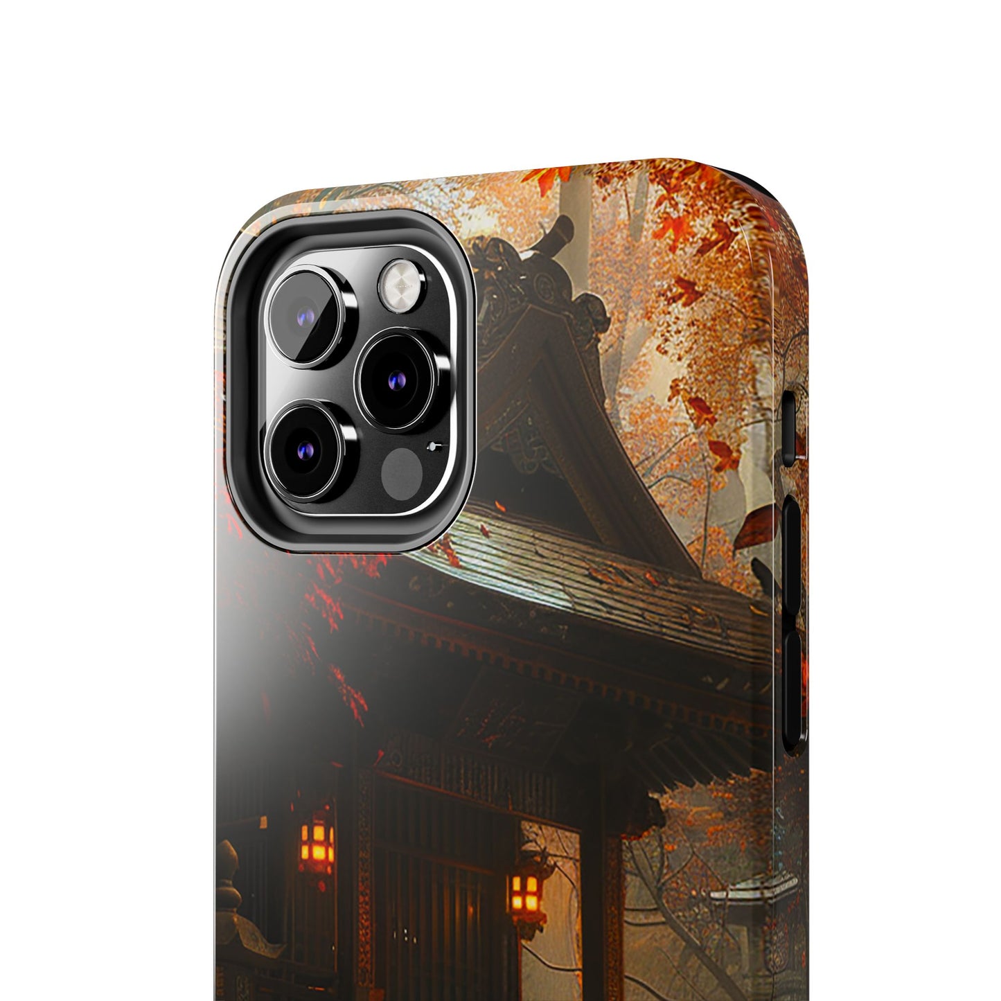 Japanese Autumn Shinto Shrine Tough Phone Case