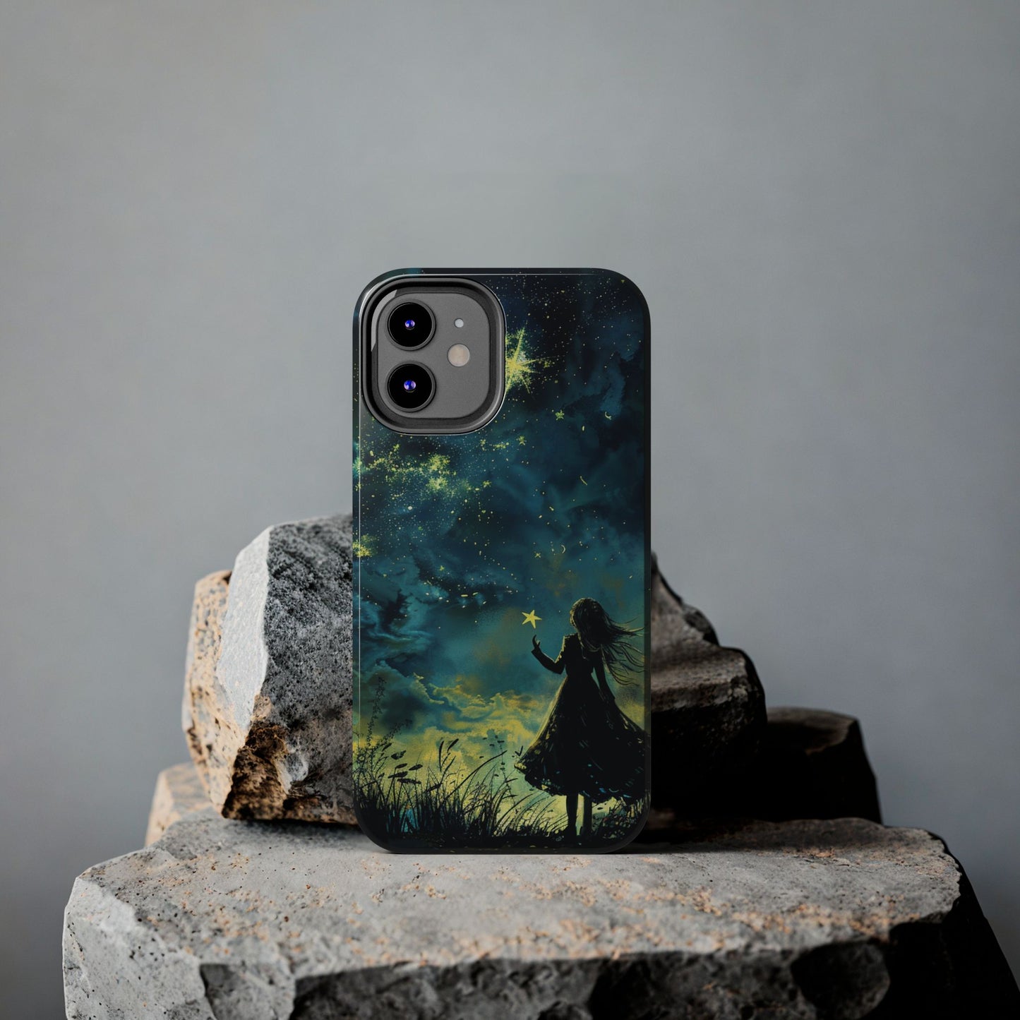 iPhone Android Wishing Star Girl Phone Case