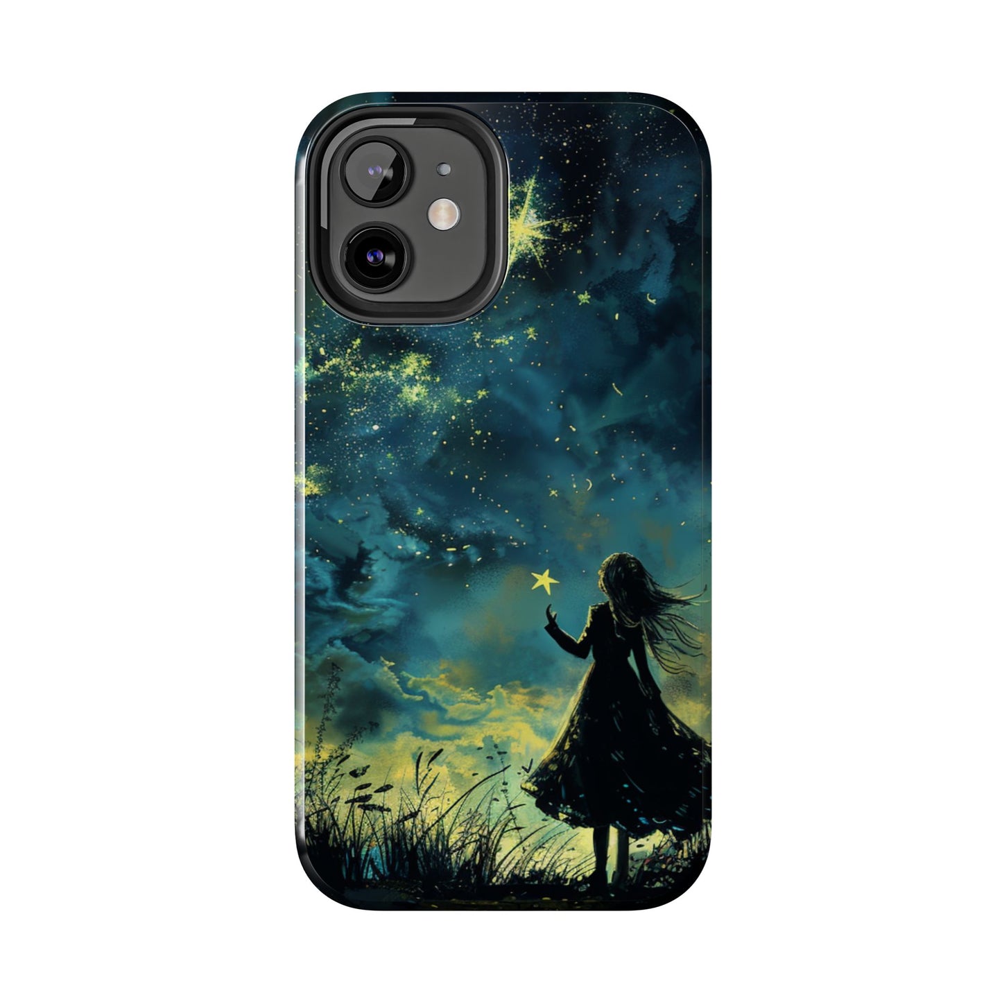 iPhone Android Wishing Star Girl Phone Case