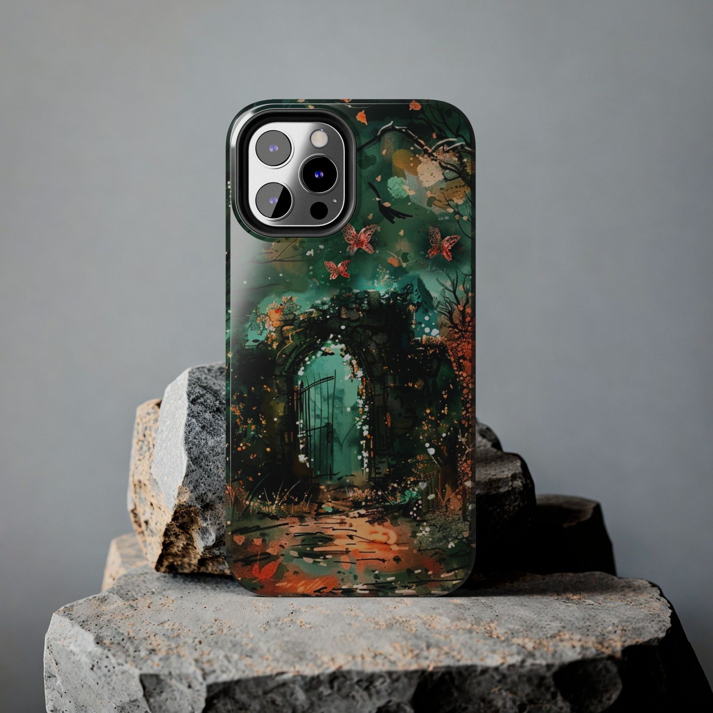 iPhone Android Lonely Ancient Fantasy Gate Phone Case