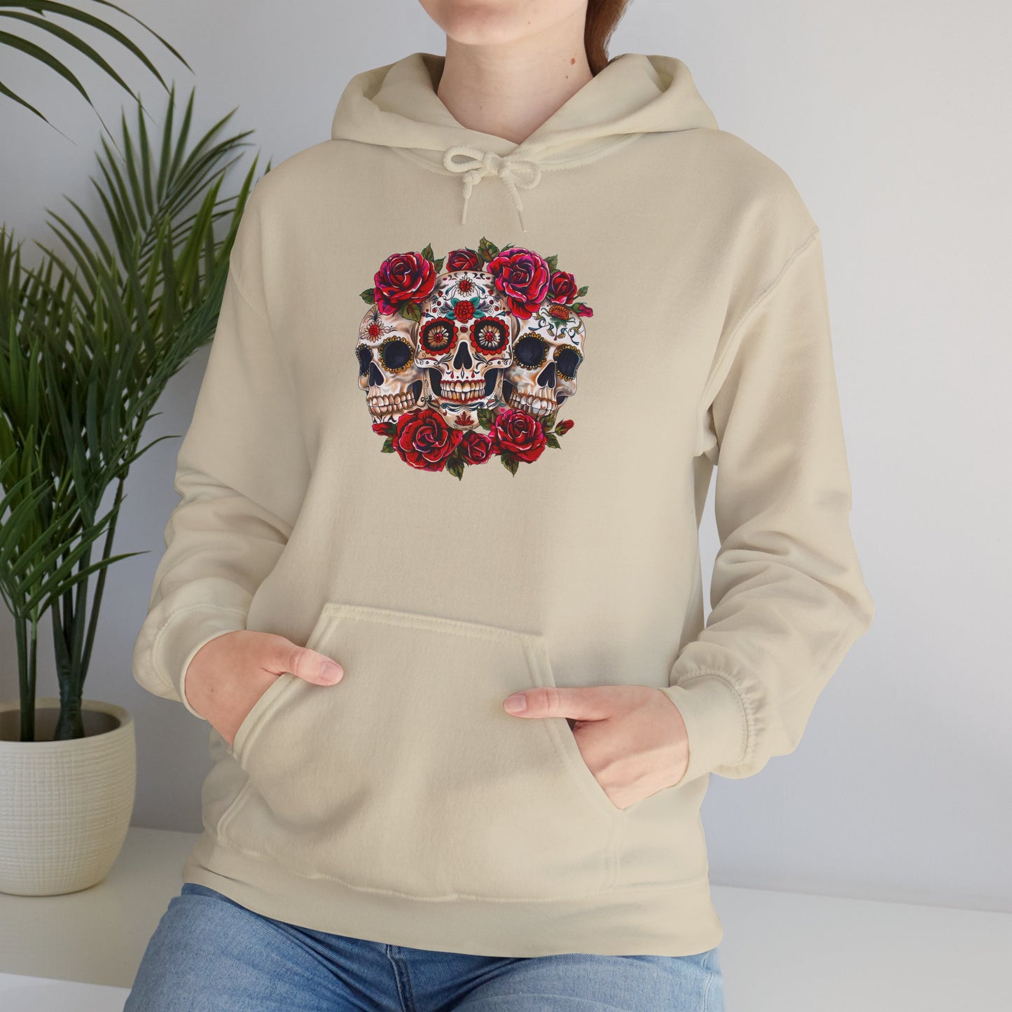 Sugar Skulls Unisex Heavy Blend™ Hooded Sweatshirt
