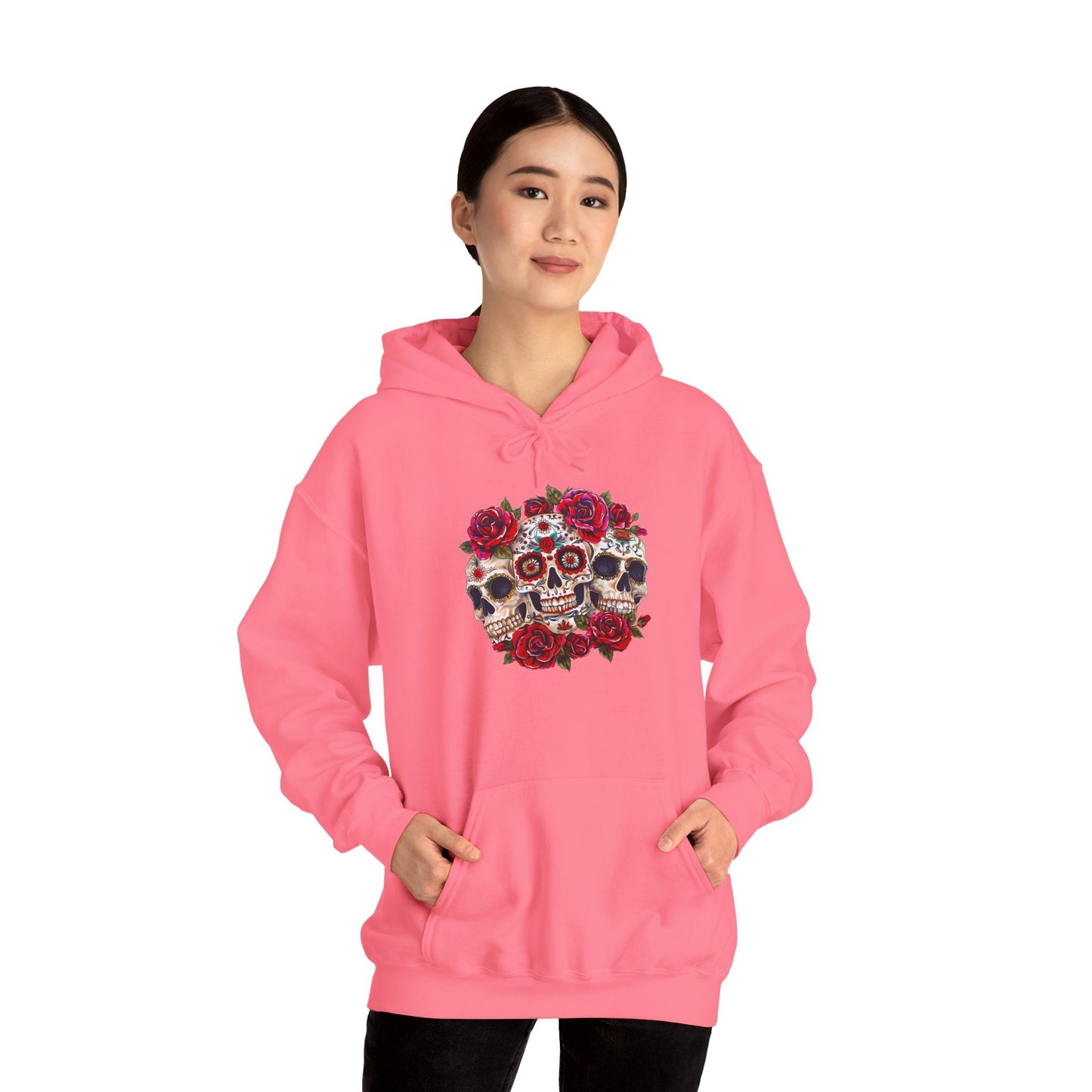 Sugar Skulls Unisex Heavy Blend™ Hooded Sweatshirt