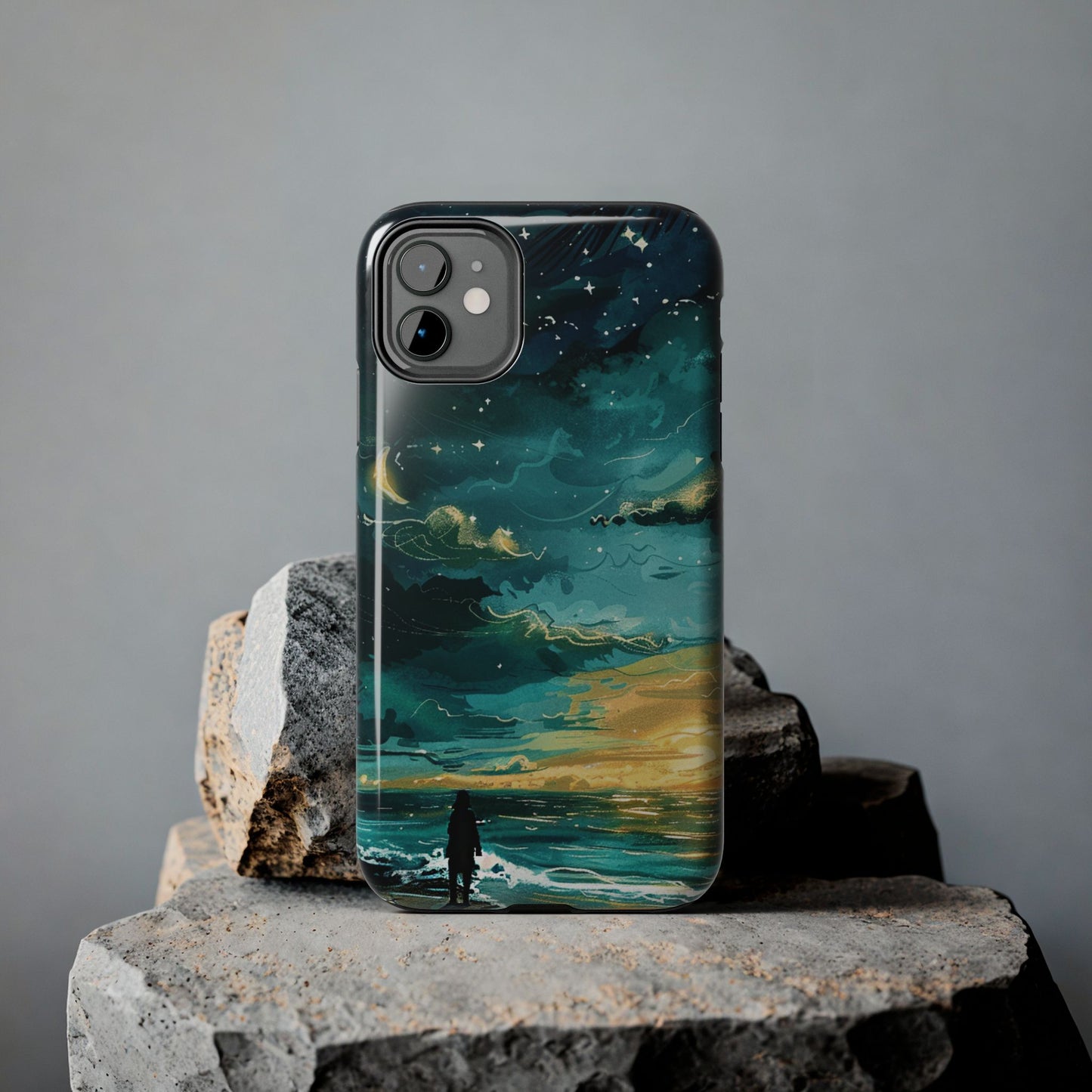 iPhone Android Faraway Warm Tropical Beach Phone Case