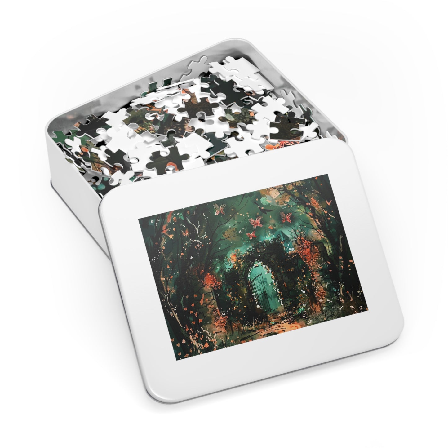 Lonely Ancient Fantasy Gate Jigsaw Puzzle (30, 110, 252, 500,1000-Piece)