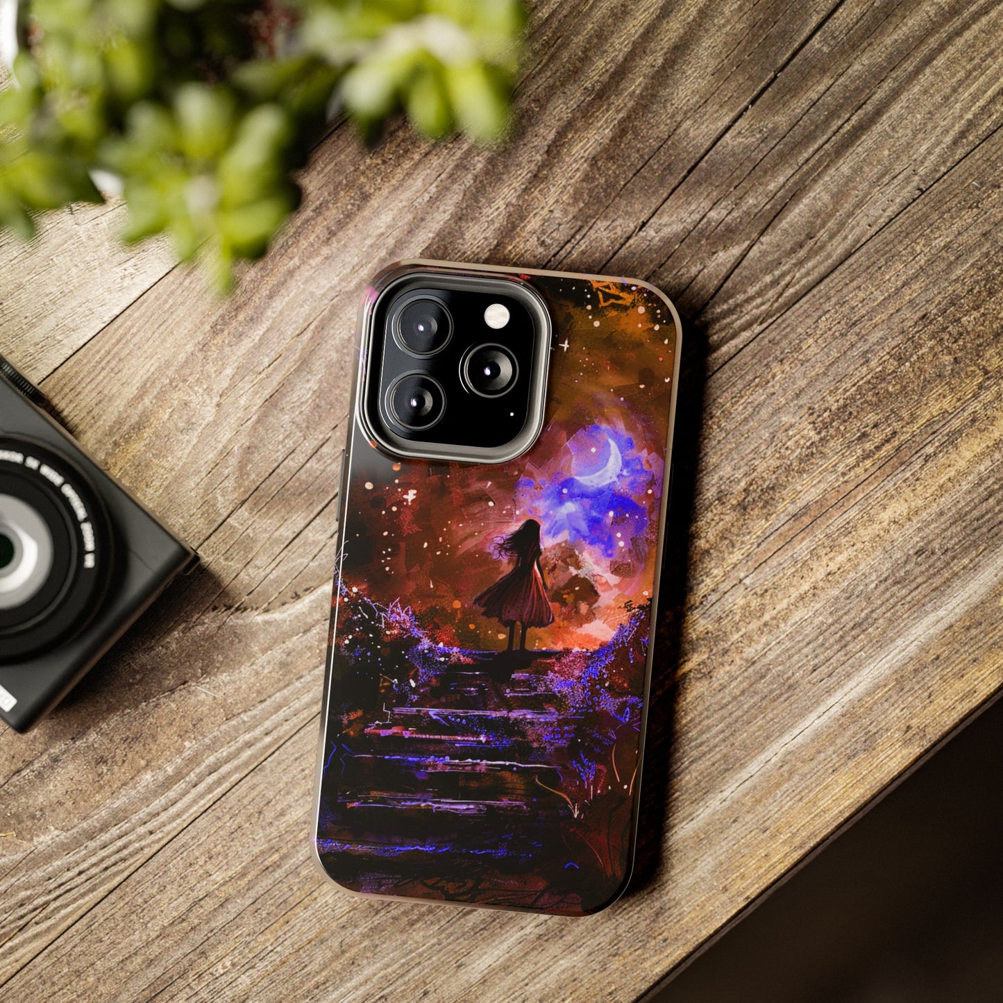 iPhone Android Fantasy Girl Portal Phone Case