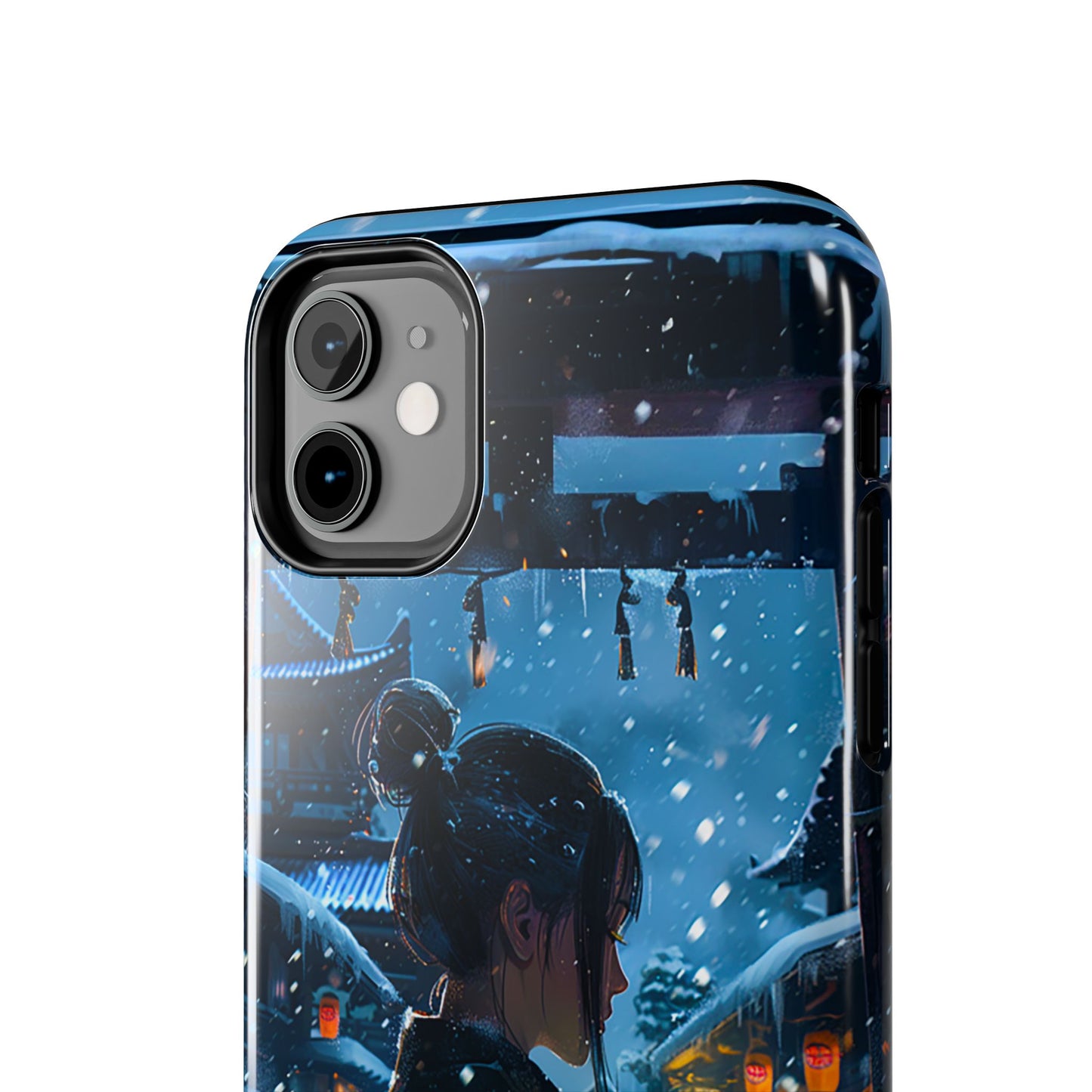 Snowy Japanese Village Tough Phone Case iPhone Android