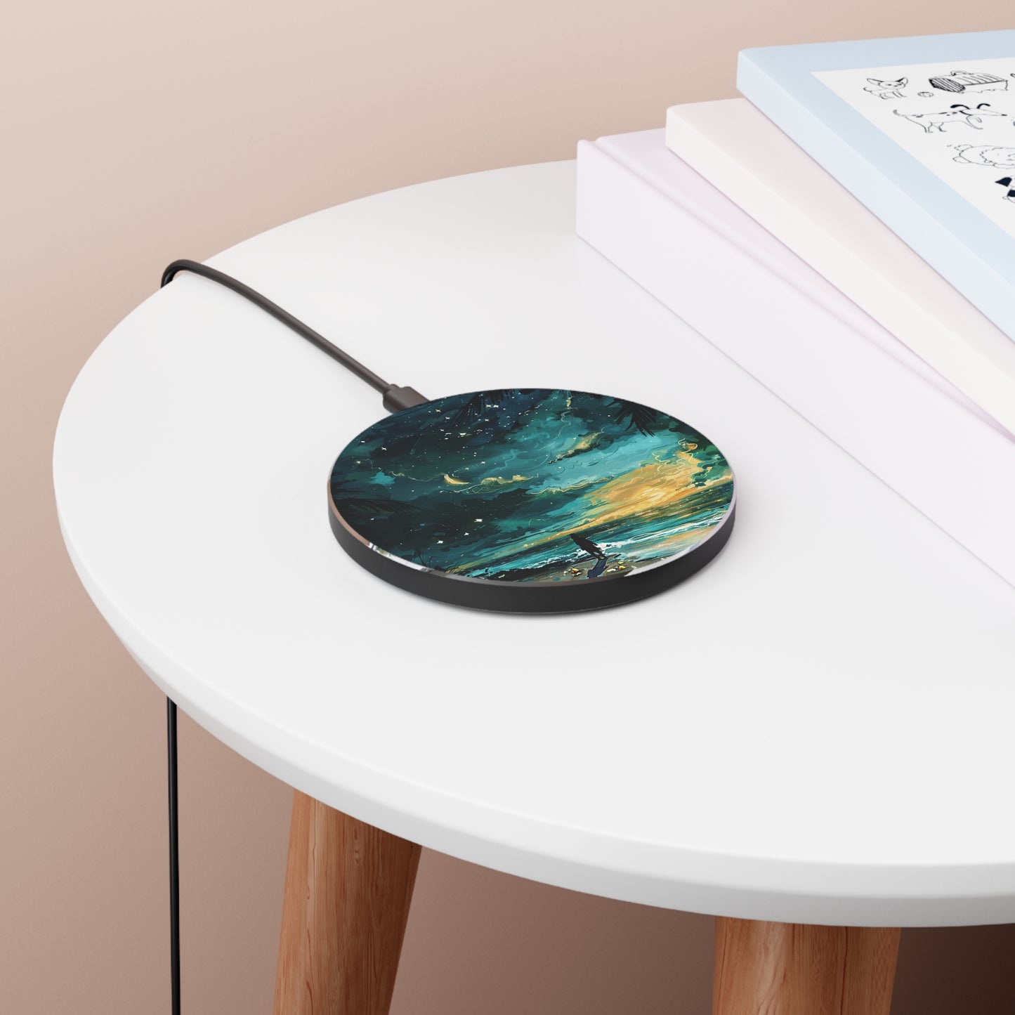 Faraway Warm Tropical Beach Wireless Charger