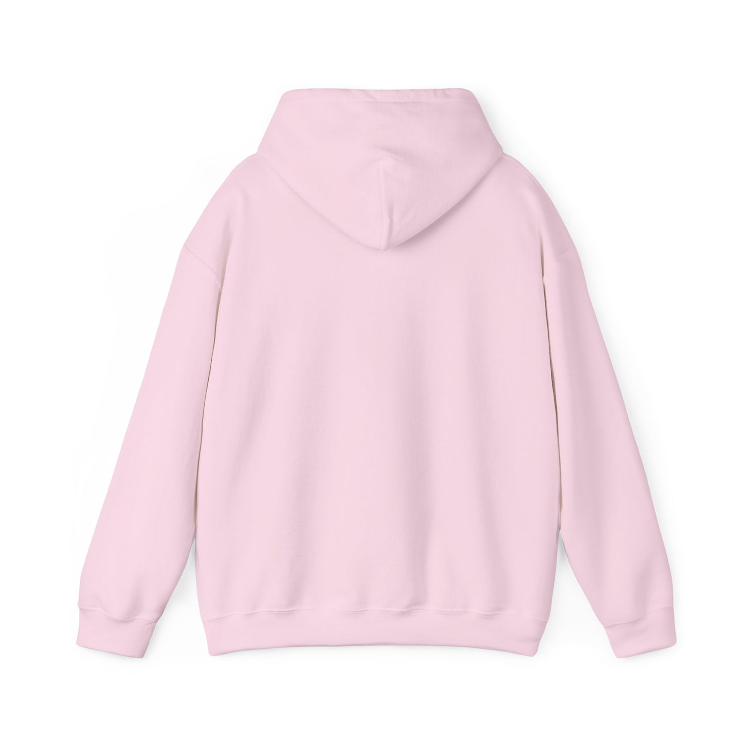 Anime Summer-Themed Unisex Heavy Blendâ„¢ Hooded Sweatshirt with Art of Girl & Coconut Tree under a Shooting Star - Warm Tropical Vibes