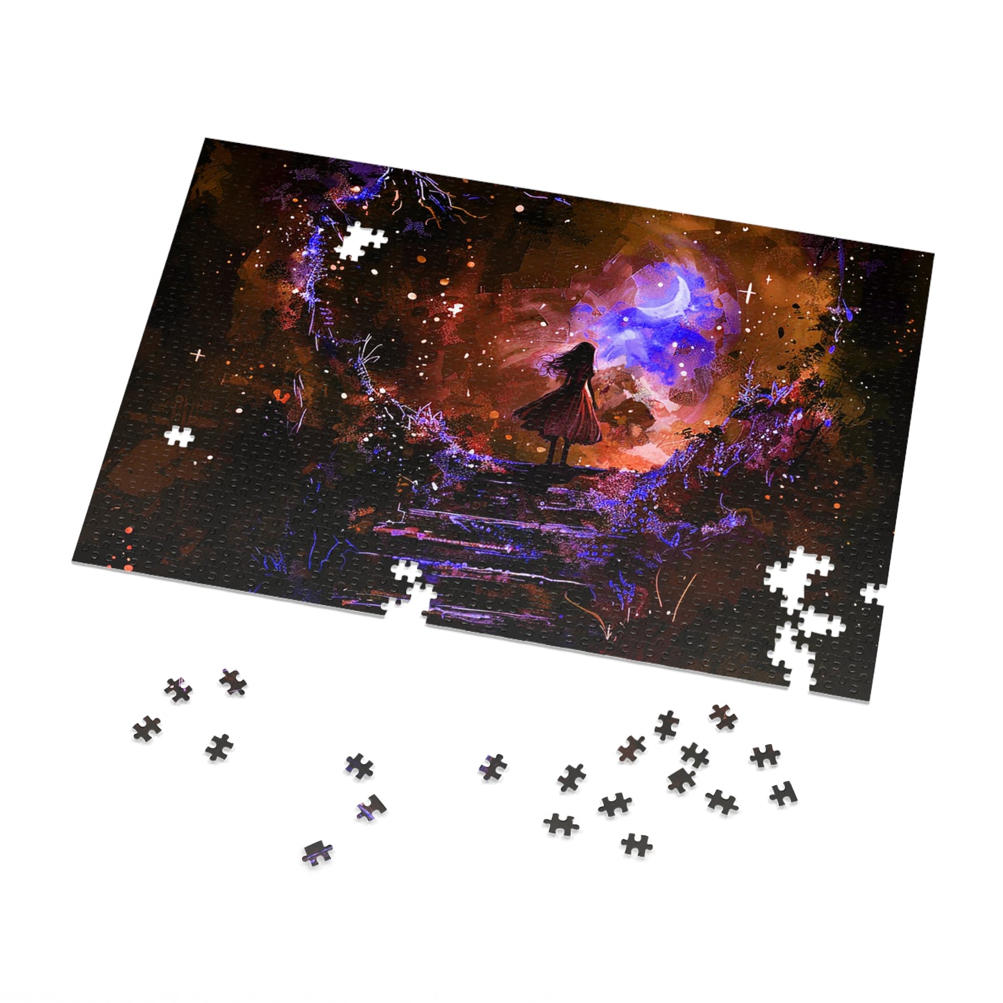 Fantasy Girl Portal Jigsaw Puzzle (30, 110, 252, 500,1000-Piece)