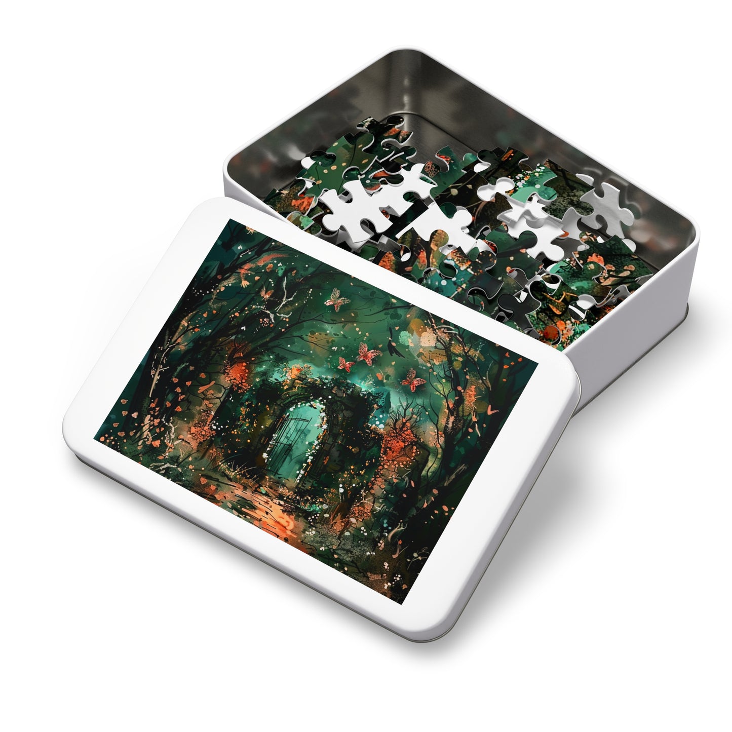 Lonely Ancient Fantasy Gate Jigsaw Puzzle (30, 110, 252, 500,1000-Piece)