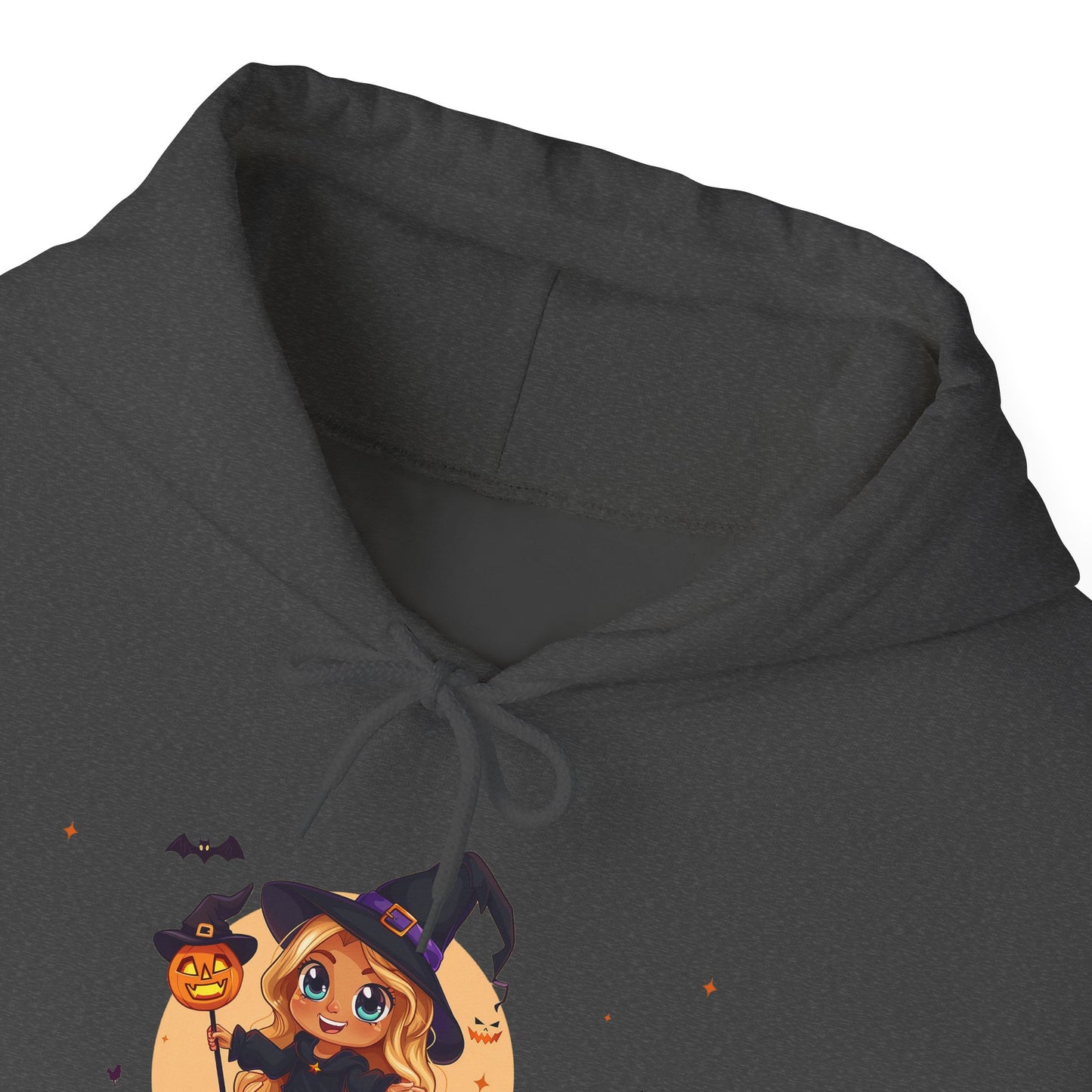 Cute Halloween Magician Girl Unisex Heavy Blend™ Hooded Sweatshirt