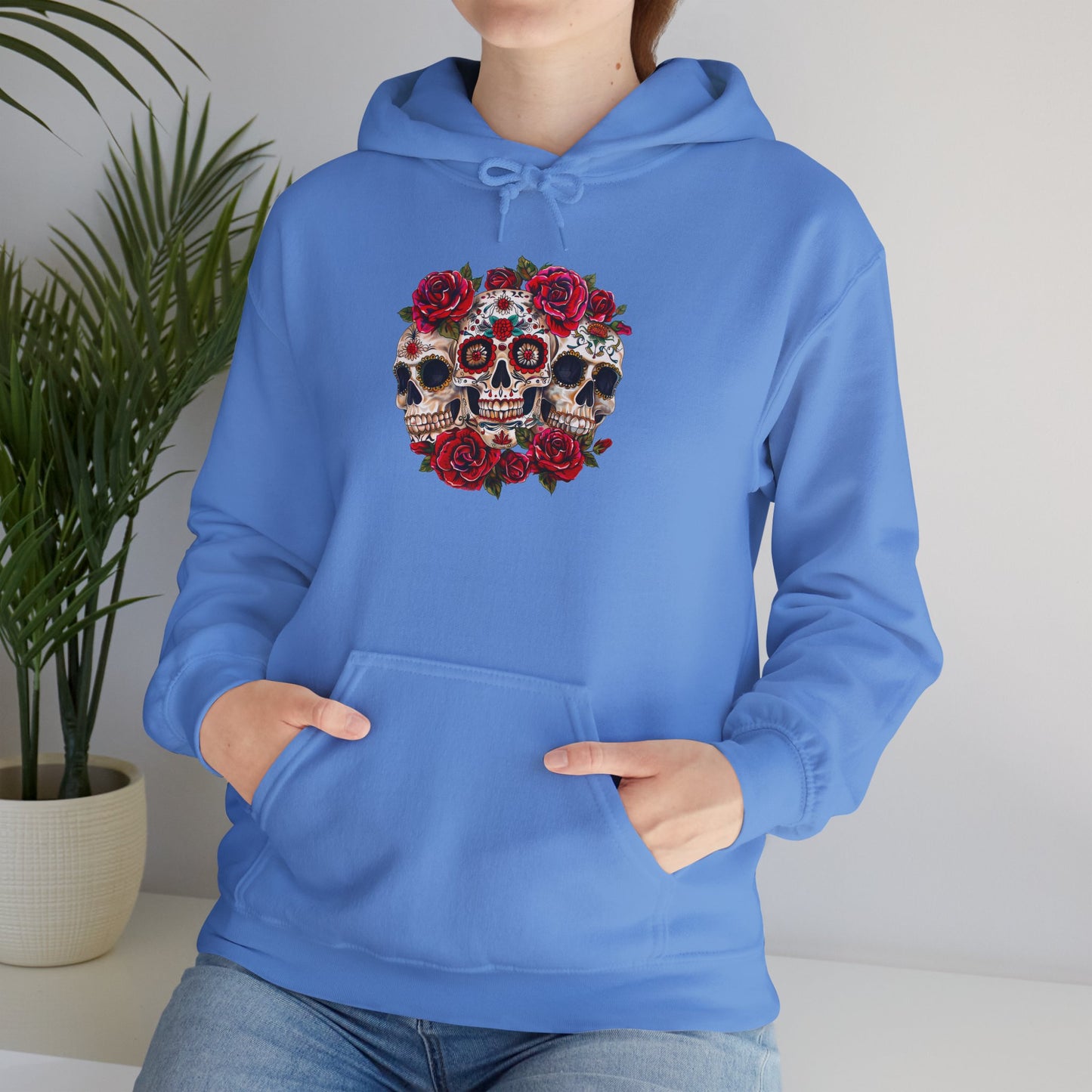 Sugar Skulls Unisex Heavy Blend™ Hooded Sweatshirt