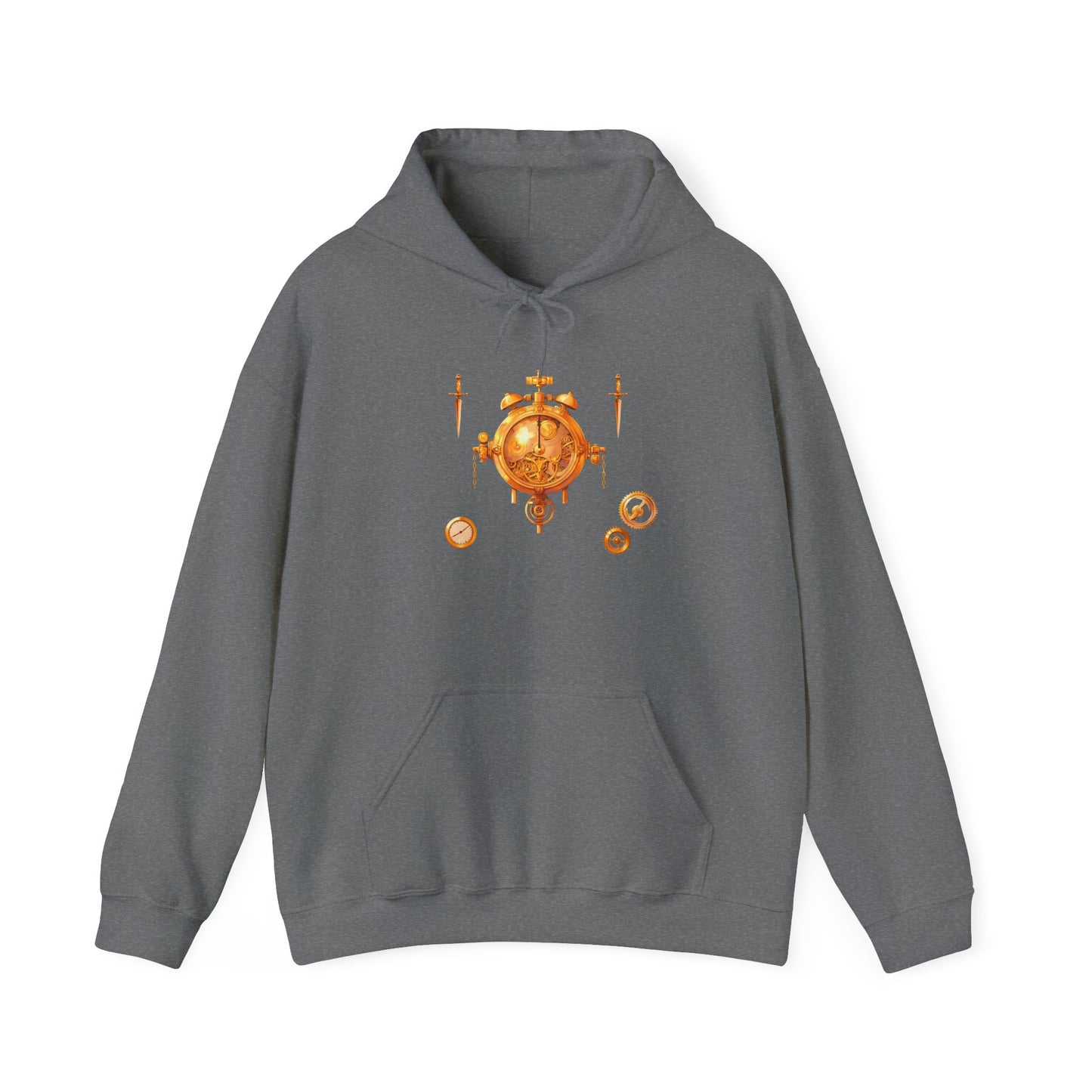 Steampunk Clocks and Gears Unisex Heavy Blend™ Hooded Sweatshirt