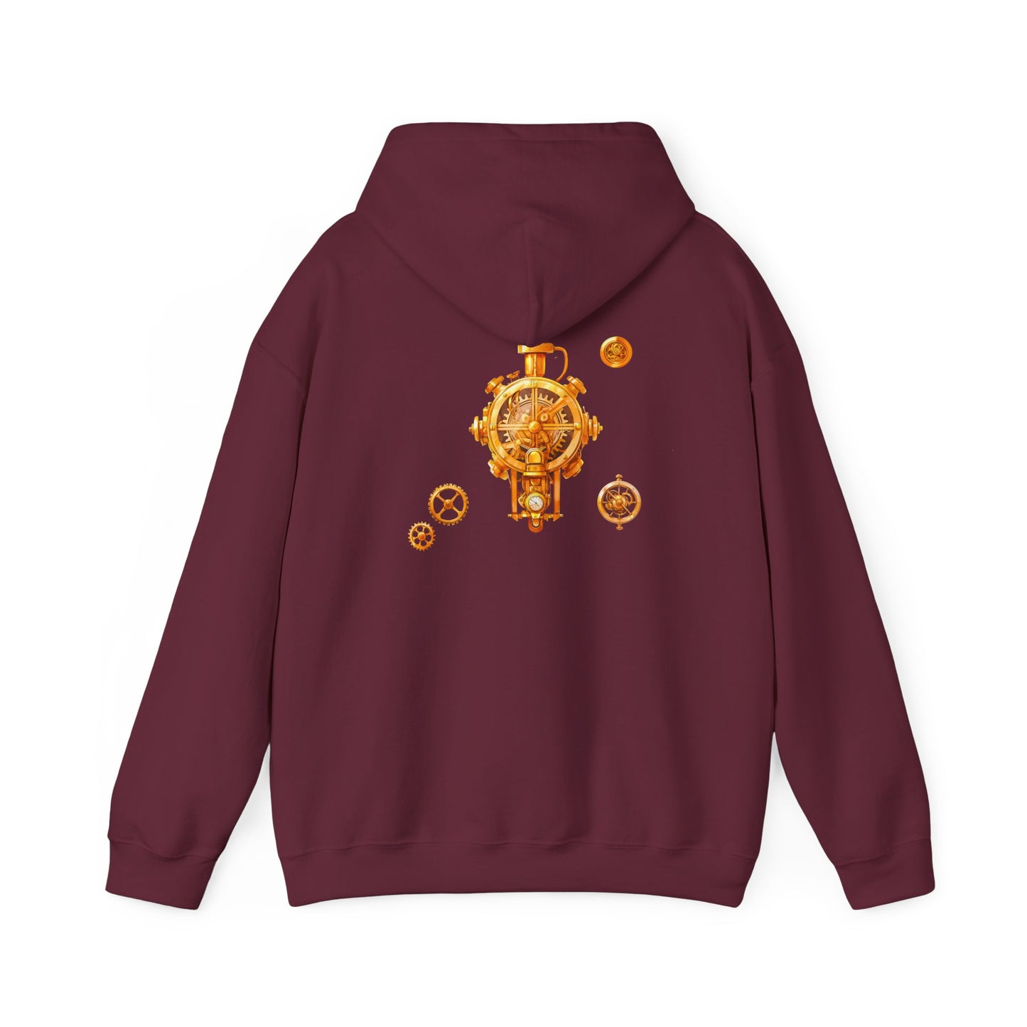 Steampunk Clocks and Gears Unisex Heavy Blend™ Hooded Sweatshirt