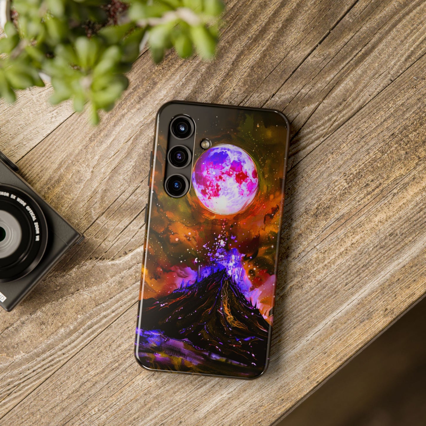 iPhone Android The Mystical Volcano Phone Case