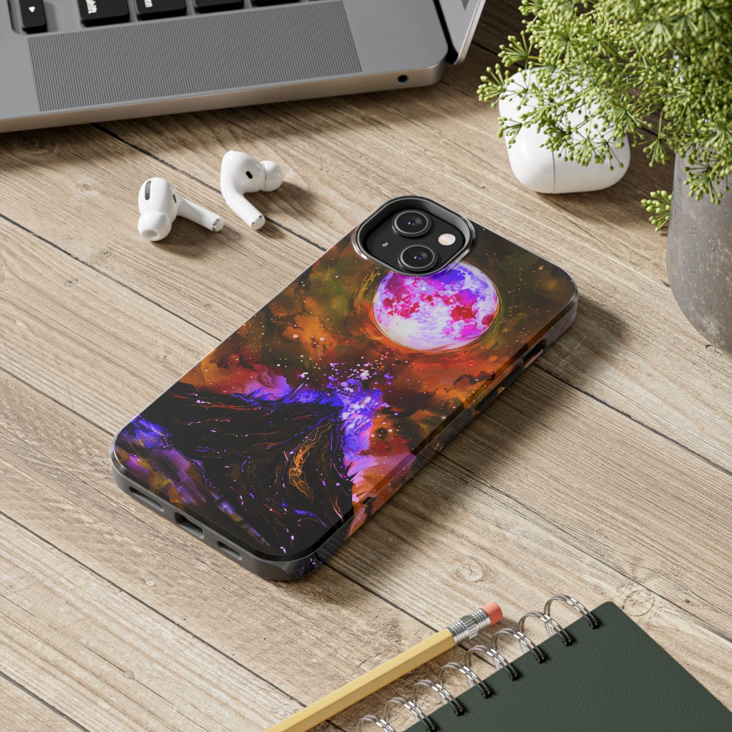 iPhone Android The Mystical Volcano Phone Case