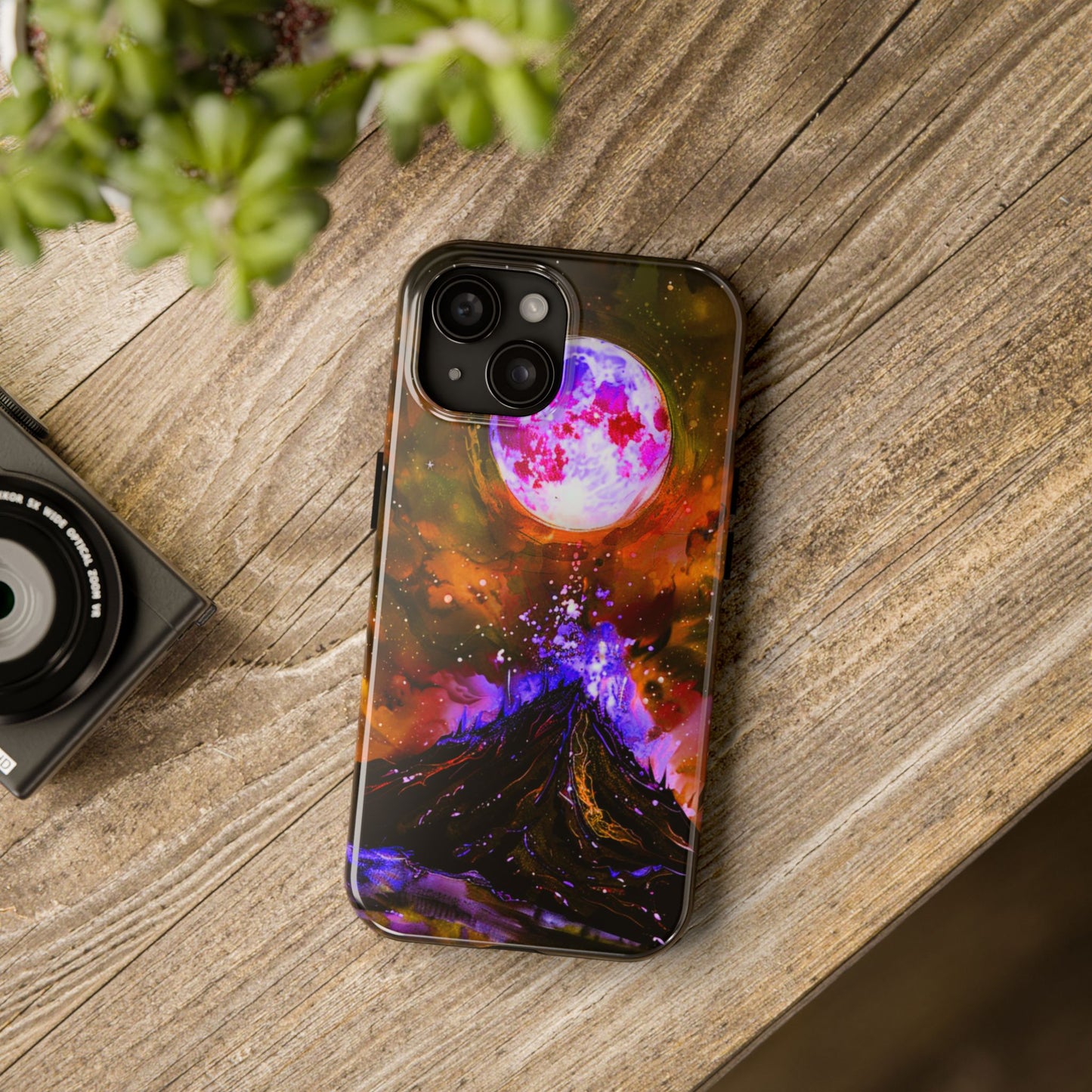 iPhone Android The Mystical Volcano Phone Case