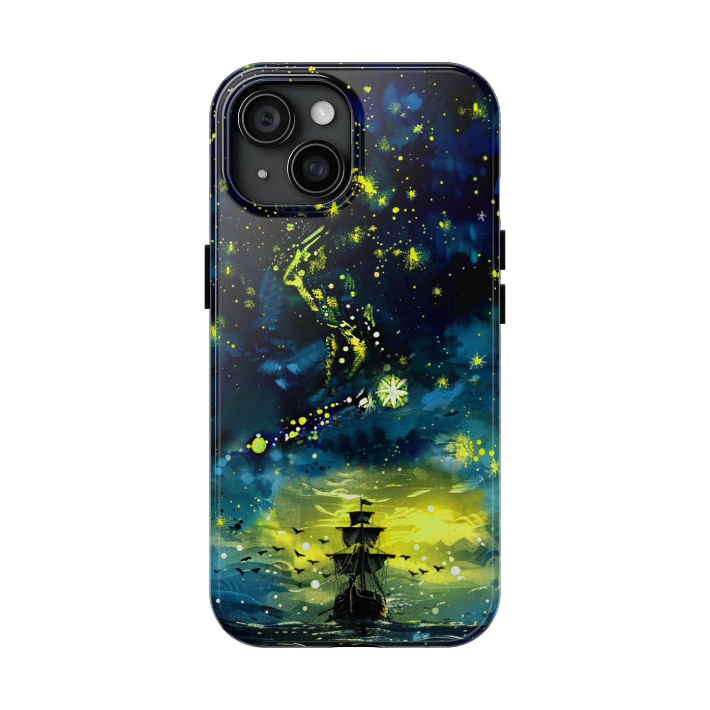 iPhone Android Starry Sky Lost Pirate Ship Phone Case