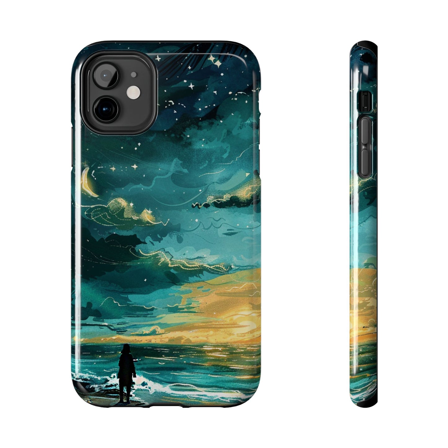 iPhone Android Faraway Warm Tropical Beach Phone Case