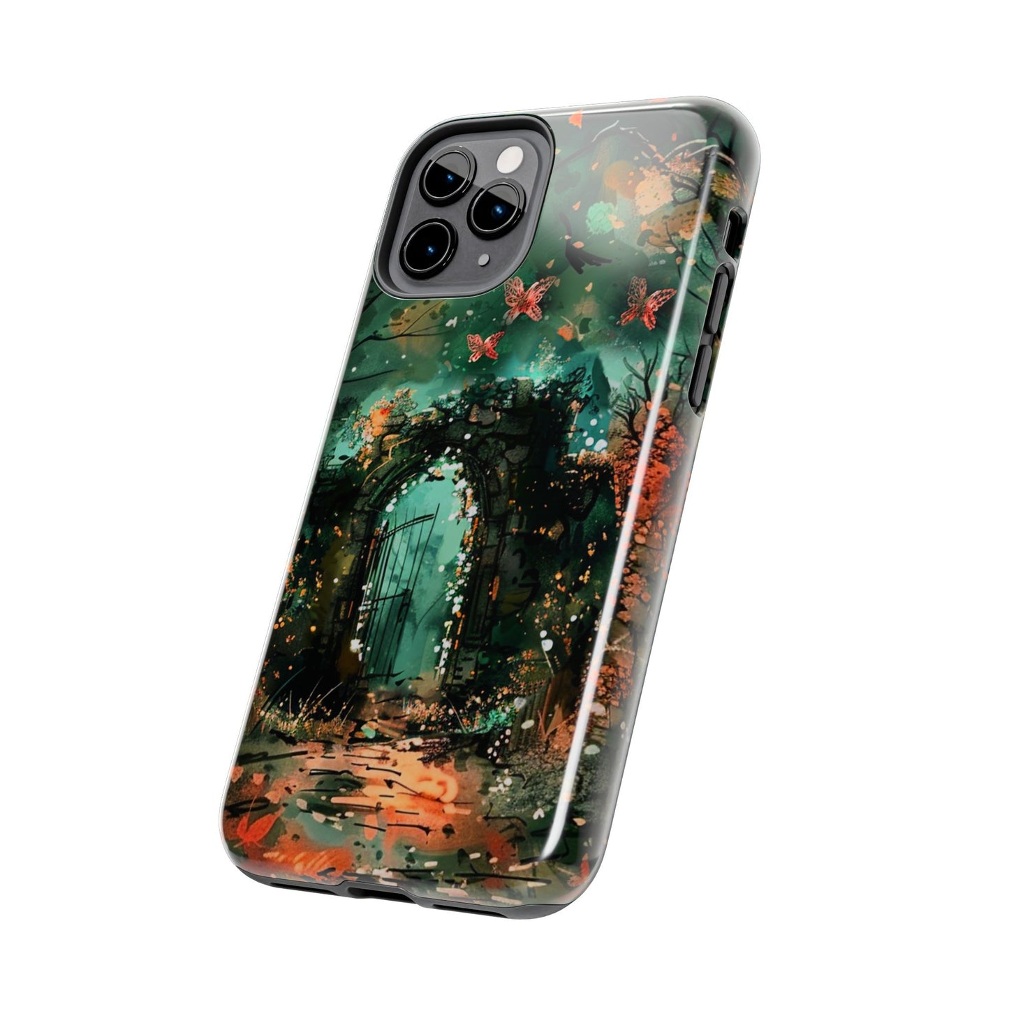 iPhone Android Lonely Ancient Fantasy Gate Phone Case