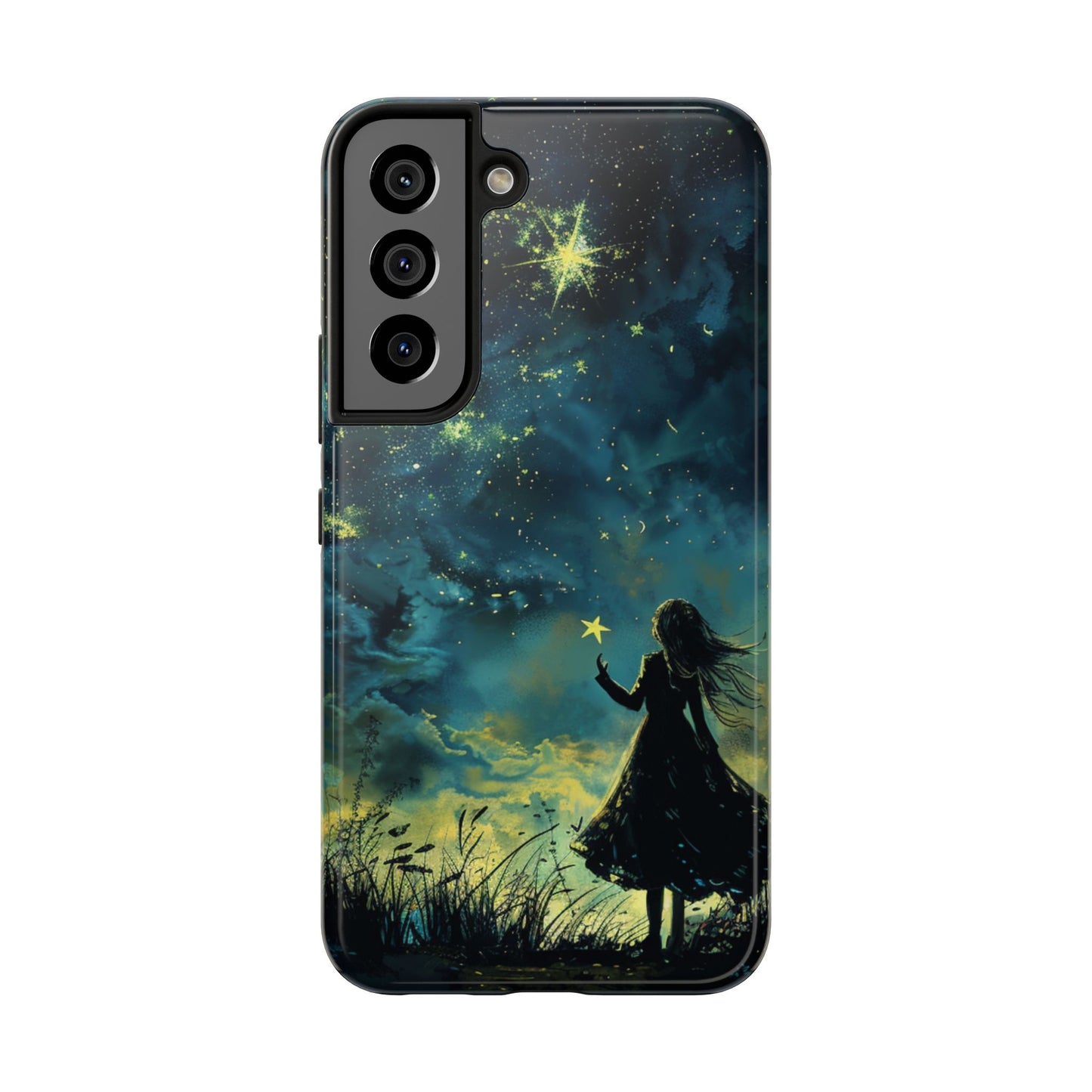 iPhone Android Wishing Star Girl Phone Case