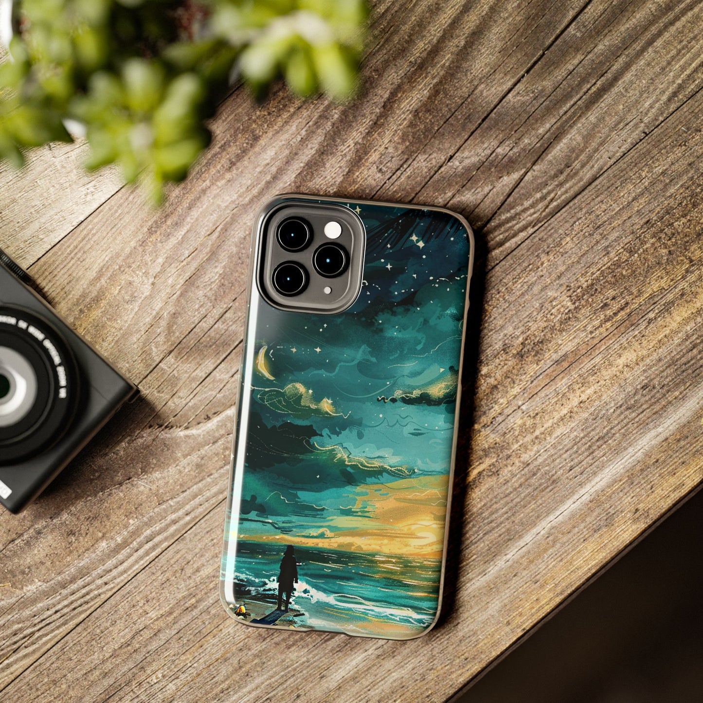 iPhone Android Faraway Warm Tropical Beach Phone Case