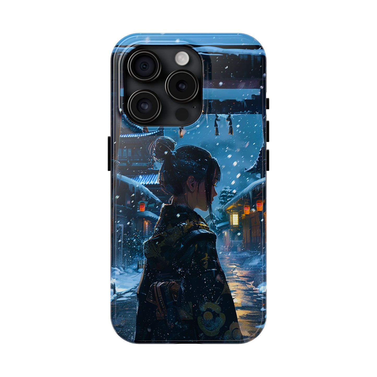 Snowy Japanese Village Tough Phone Case iPhone Android