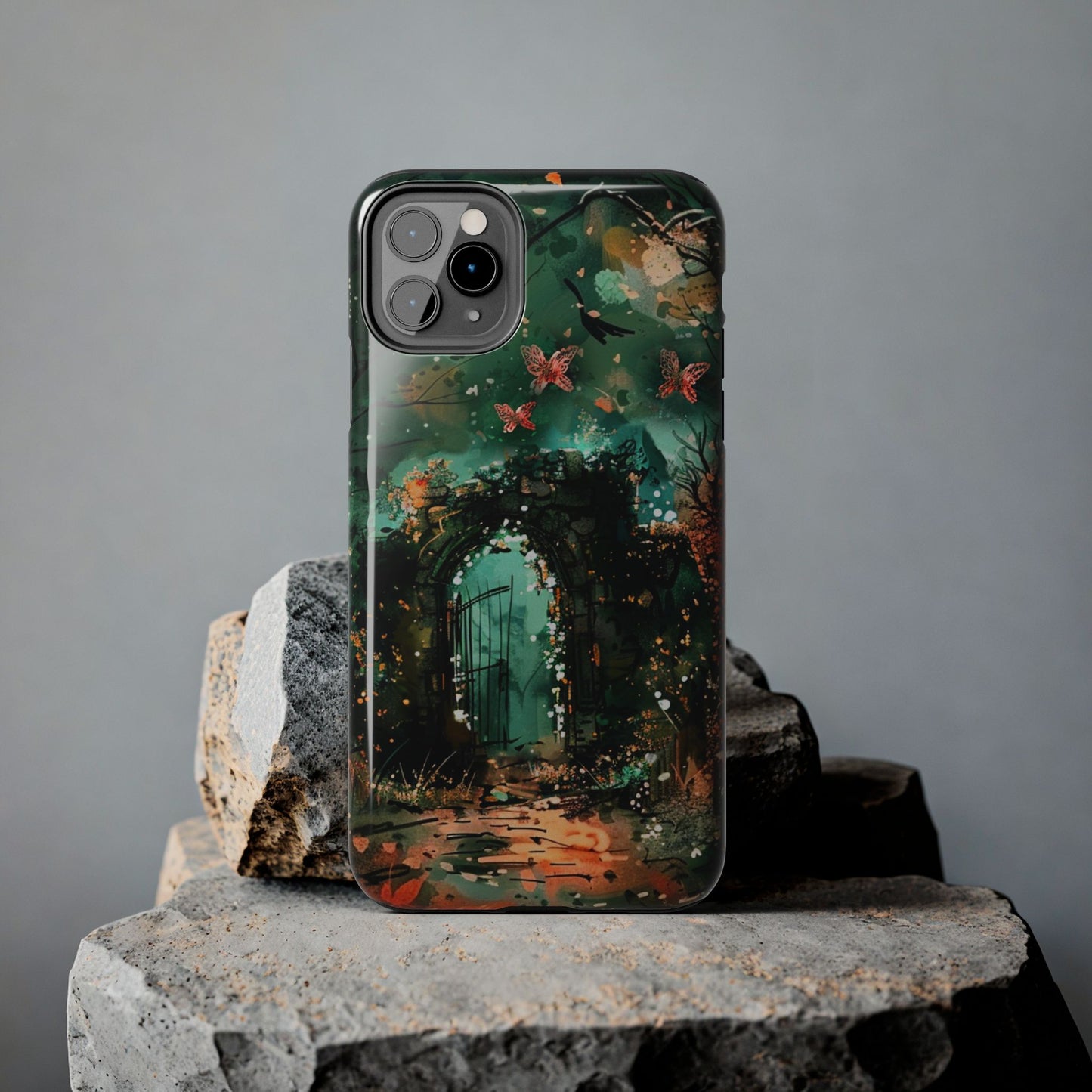 iPhone Android Lonely Ancient Fantasy Gate Phone Case