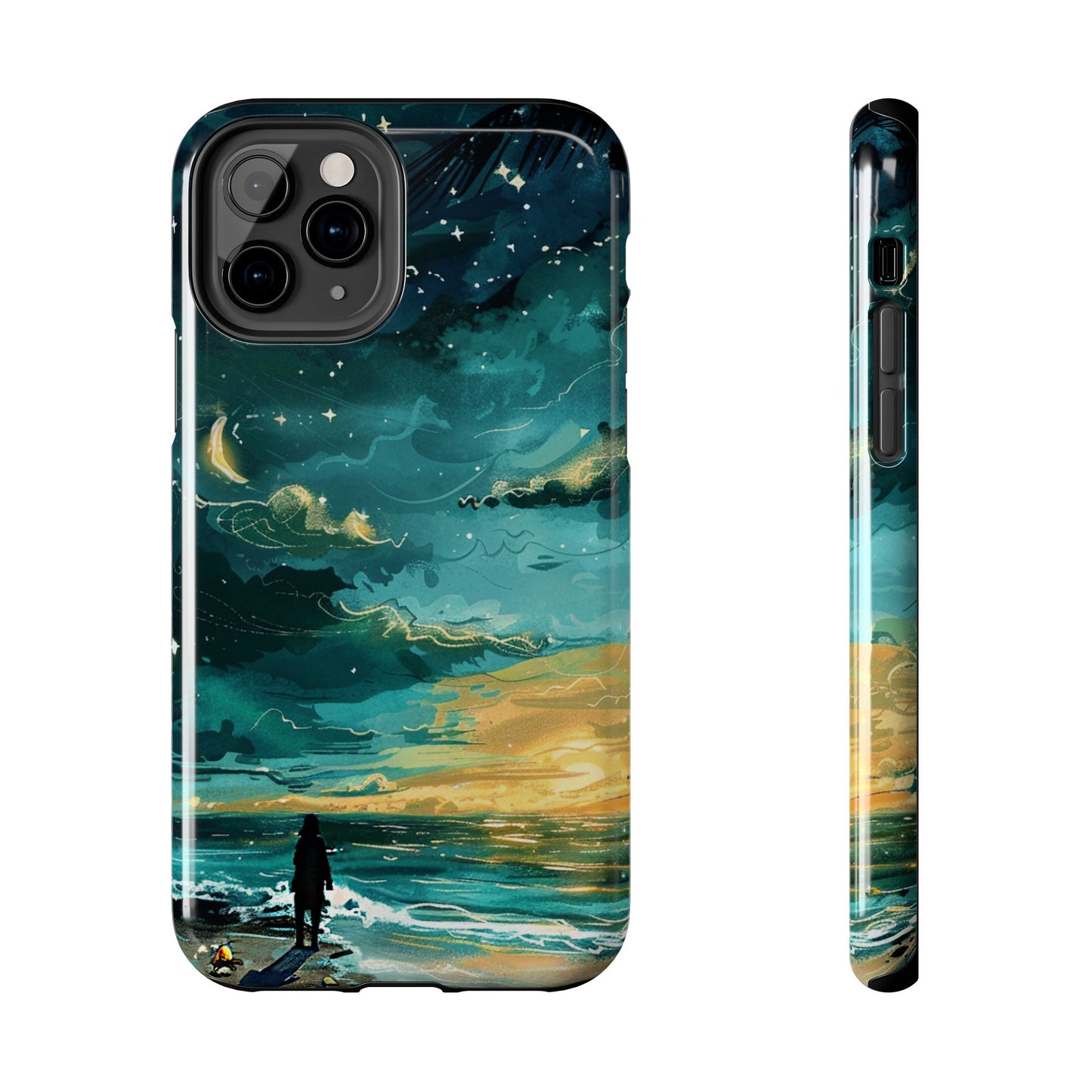 iPhone Android Faraway Warm Tropical Beach Phone Case