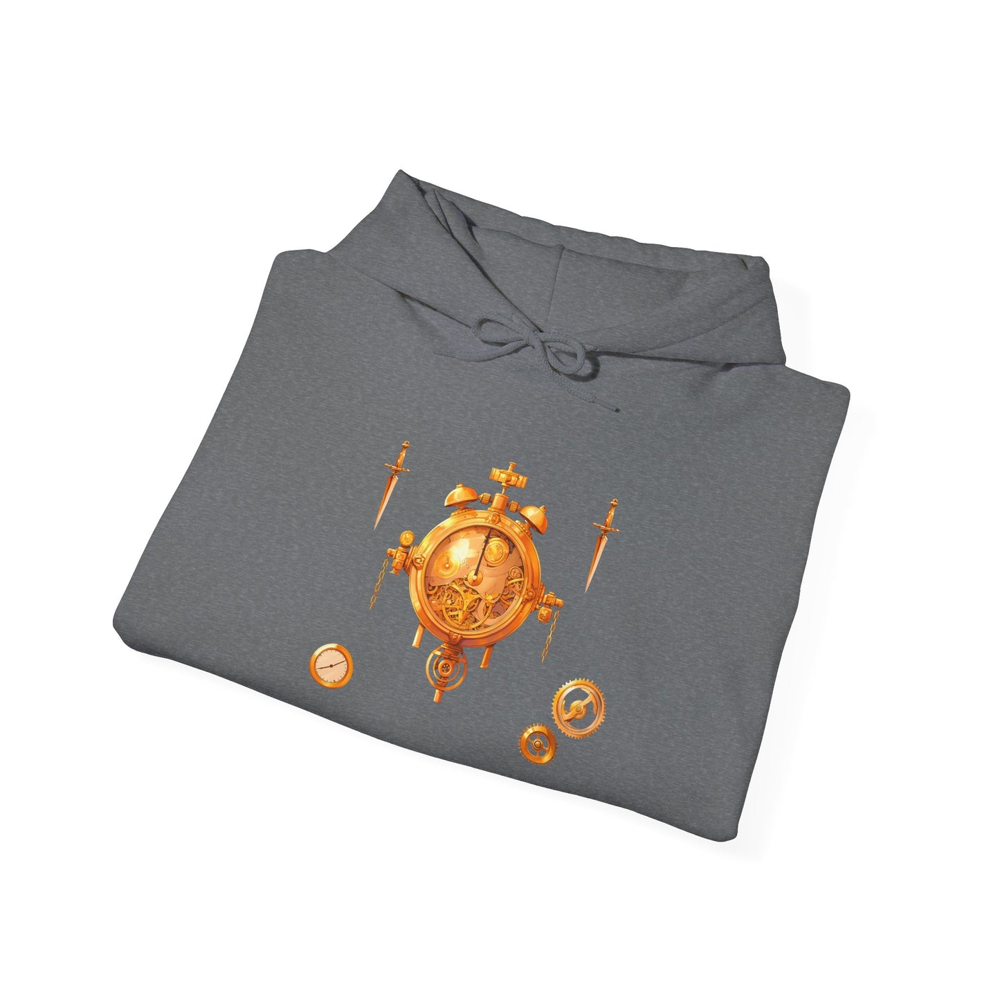 Steampunk Clocks and Gears Unisex Heavy Blend™ Hooded Sweatshirt