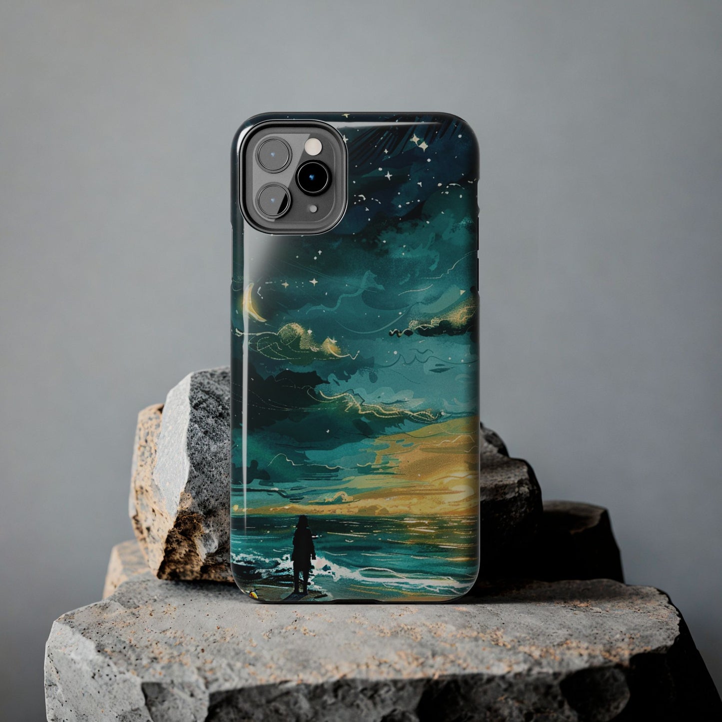 iPhone Android Faraway Warm Tropical Beach Phone Case