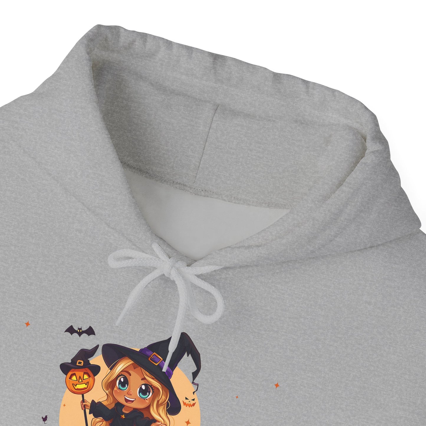 Cute Halloween Magician Girl Unisex Heavy Blend™ Hooded Sweatshirt