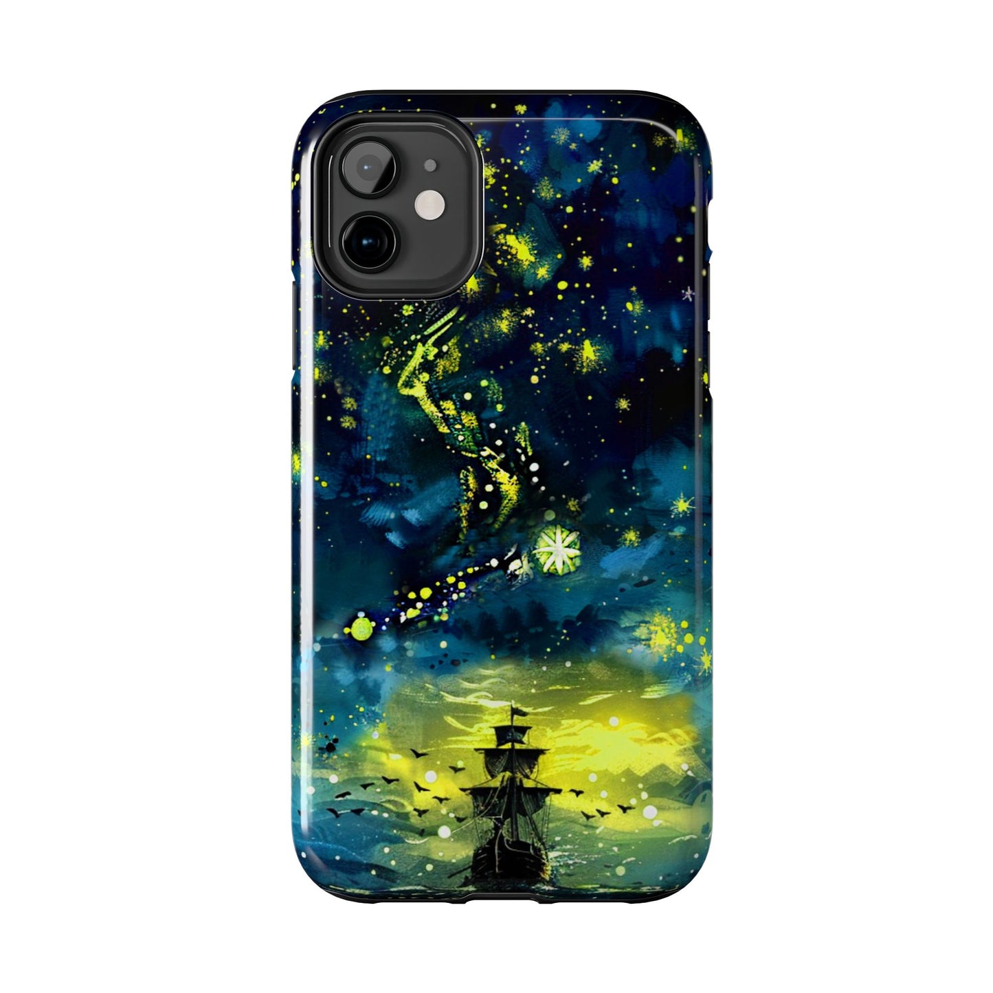 iPhone Android Starry Sky Lost Pirate Ship Phone Case
