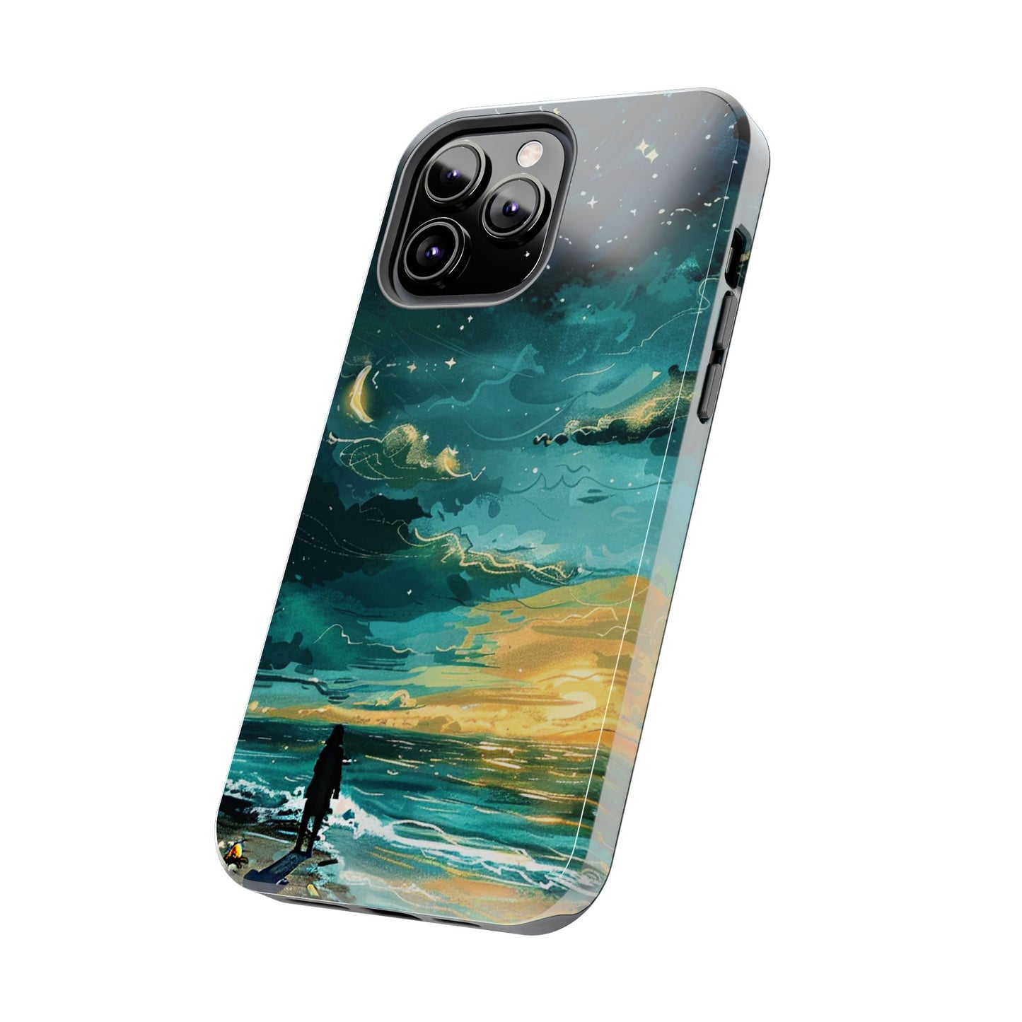 iPhone Android Faraway Warm Tropical Beach Phone Case
