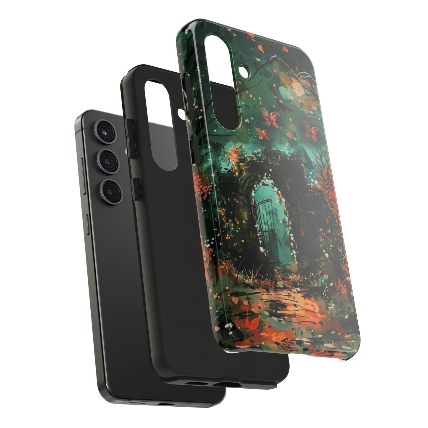 iPhone Android Lonely Ancient Fantasy Gate Phone Case
