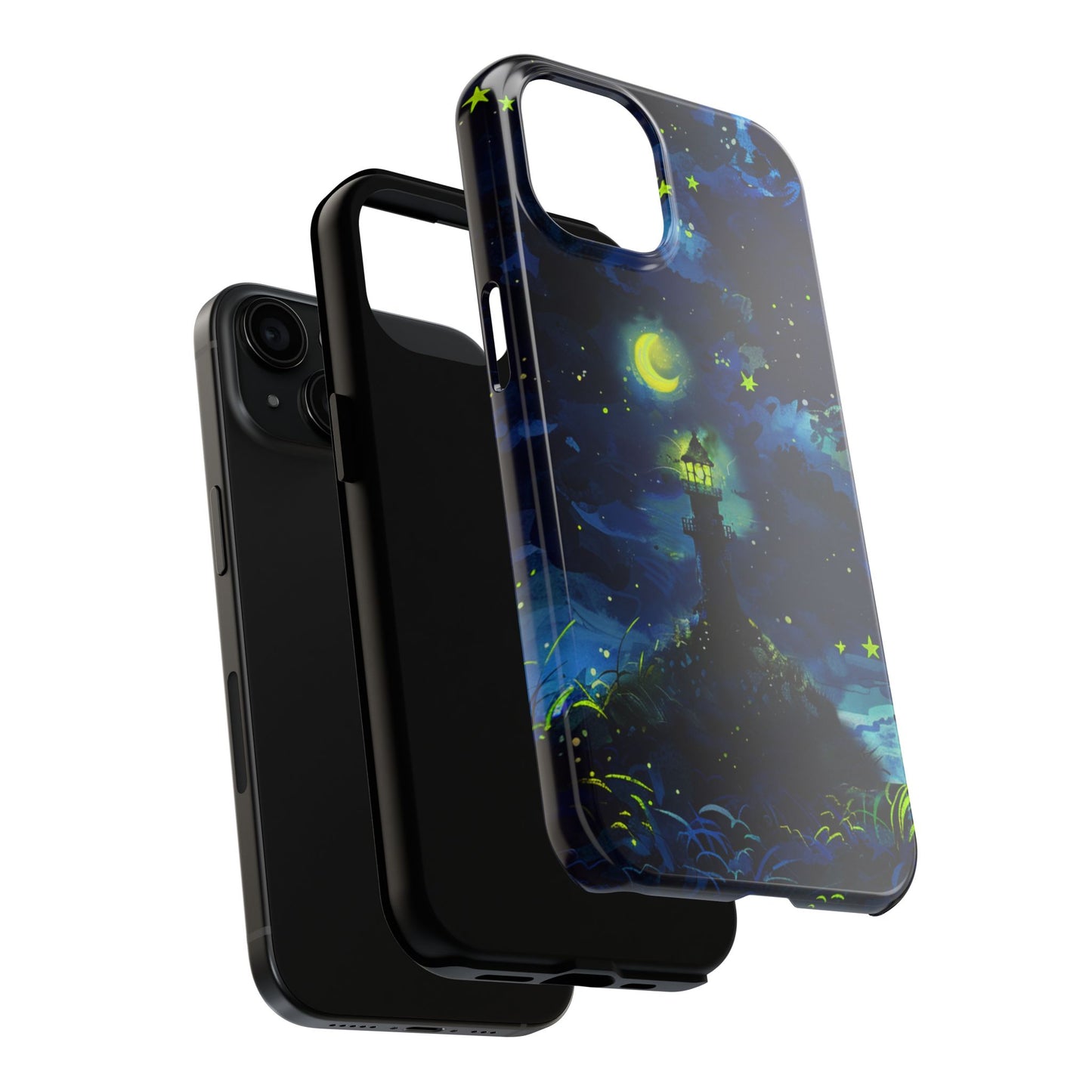 iPhone Android Moonlight Lighthouse Phone Case