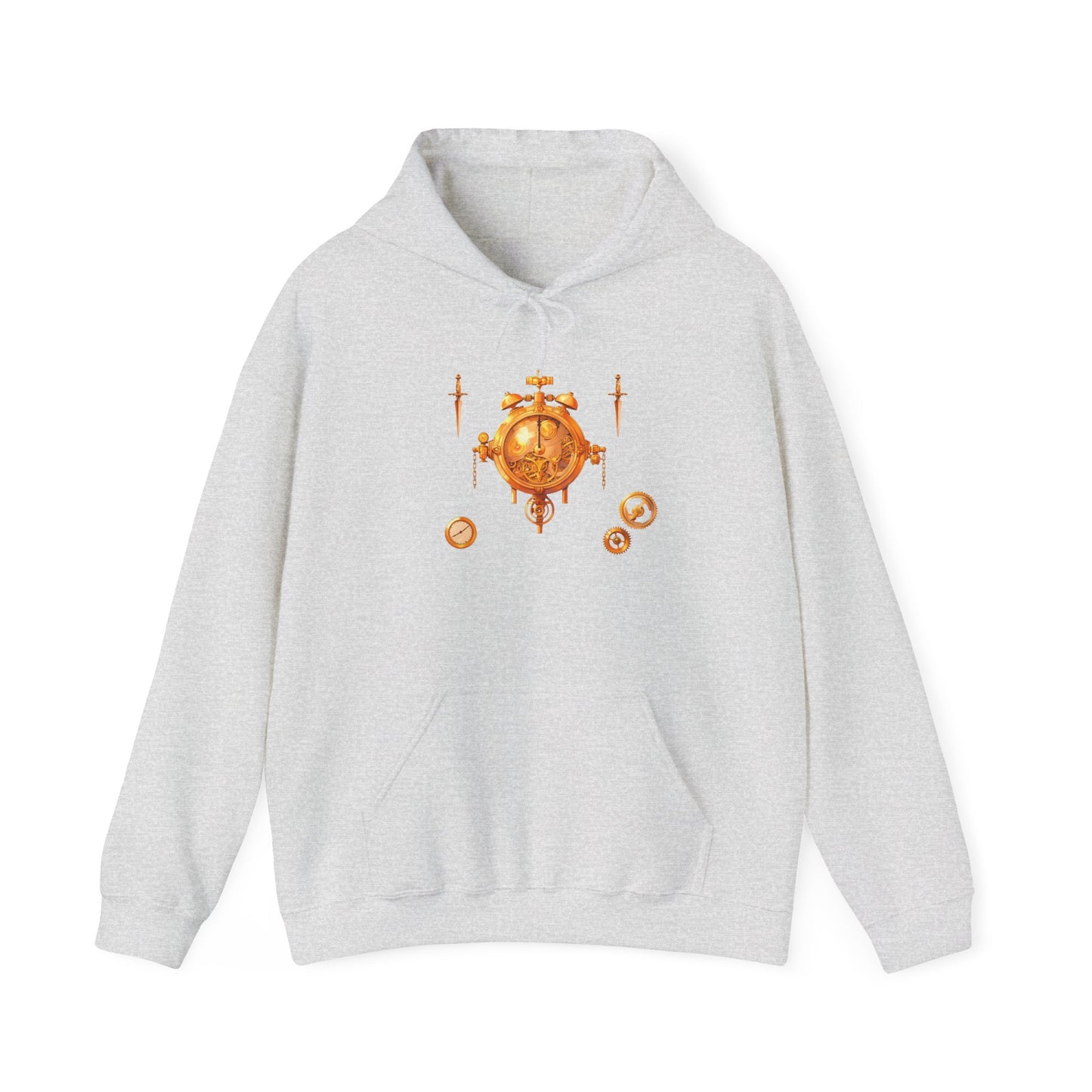 Steampunk Clocks and Gears Unisex Heavy Blend™ Hooded Sweatshirt