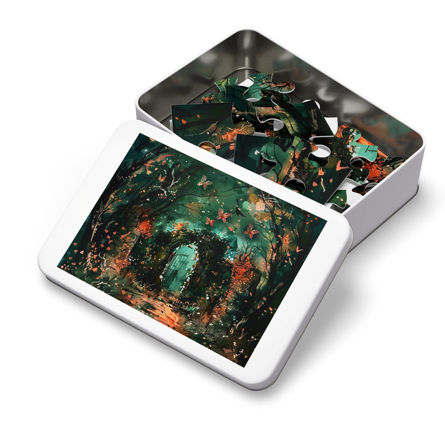 Lonely Ancient Fantasy Gate Jigsaw Puzzle (30, 110, 252, 500,1000-Piece)