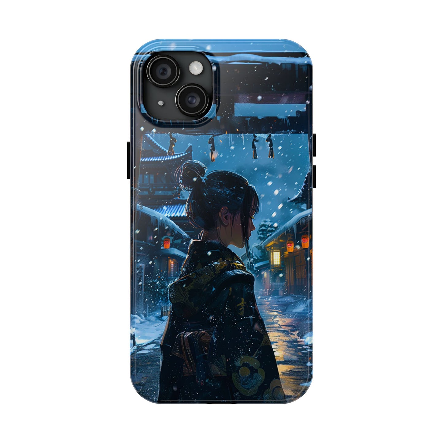 Snowy Japanese Village Tough Phone Case iPhone Android