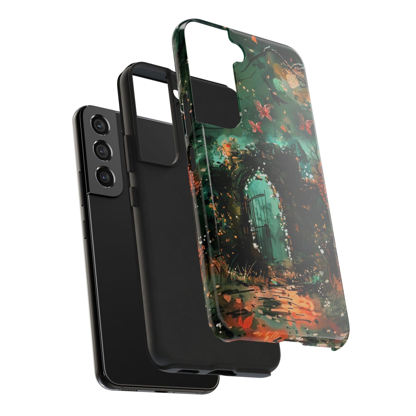 iPhone Android Lonely Ancient Fantasy Gate Phone Case