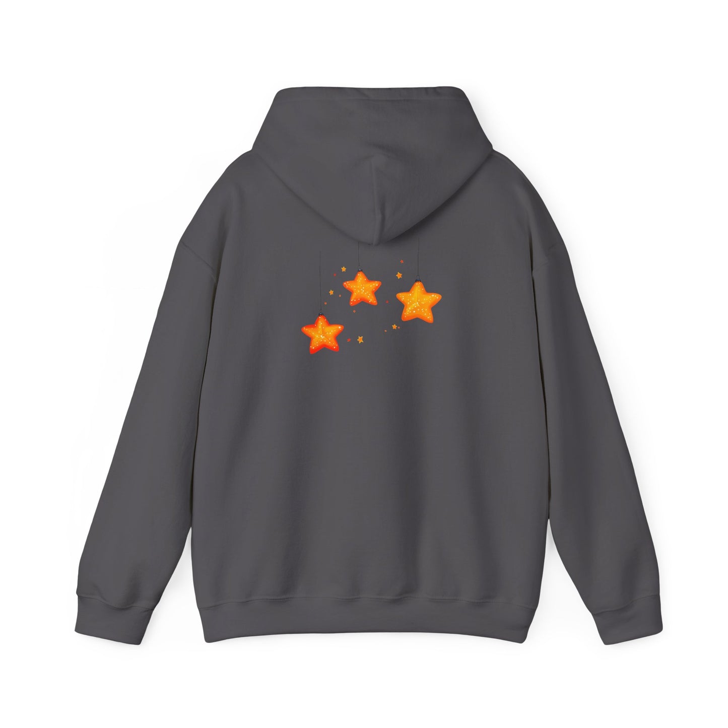 Cute Christmas Starry Ornaments Girl Unisex Heavy Blend™ Hooded Sweatshirt