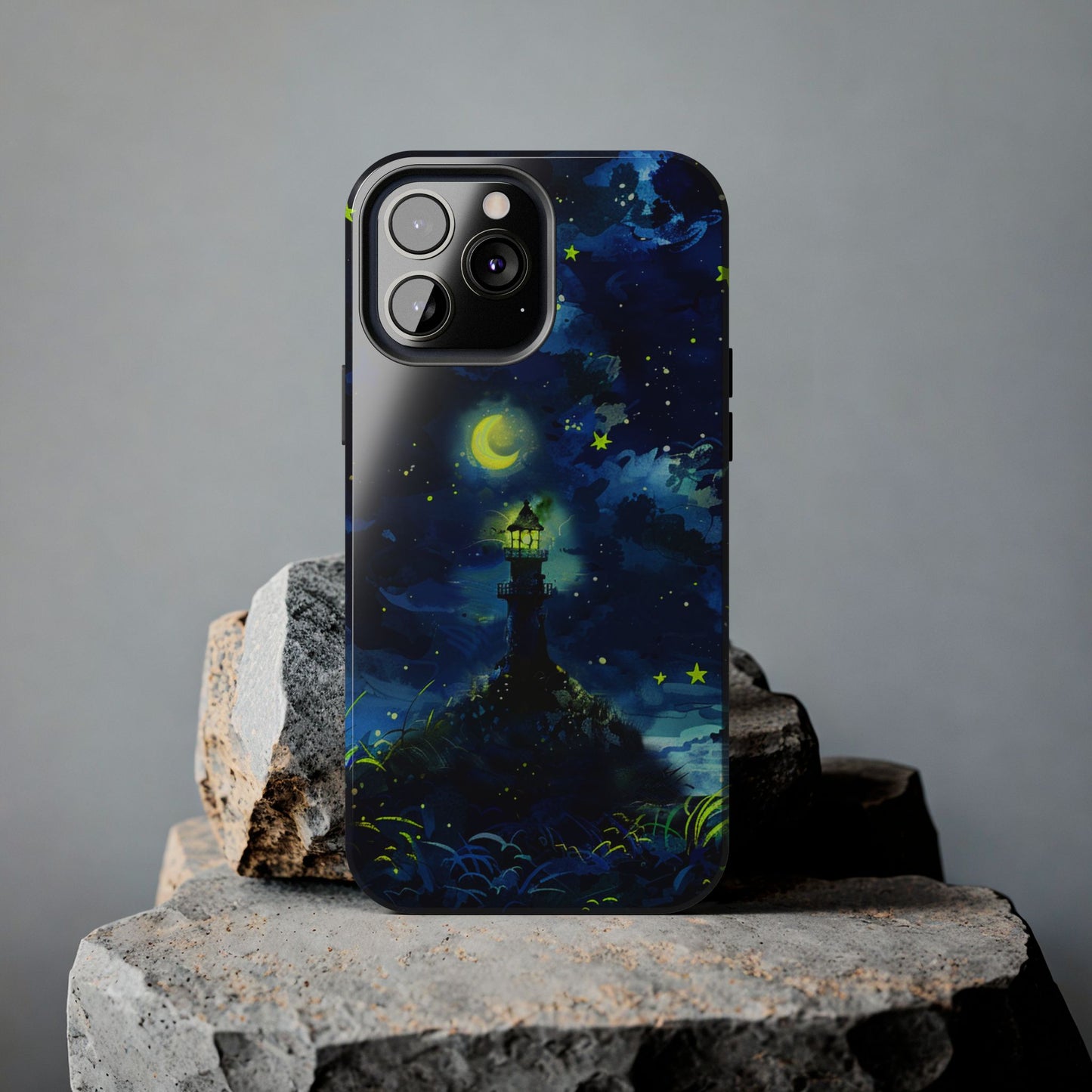 iPhone Android Moonlight Lighthouse Phone Case