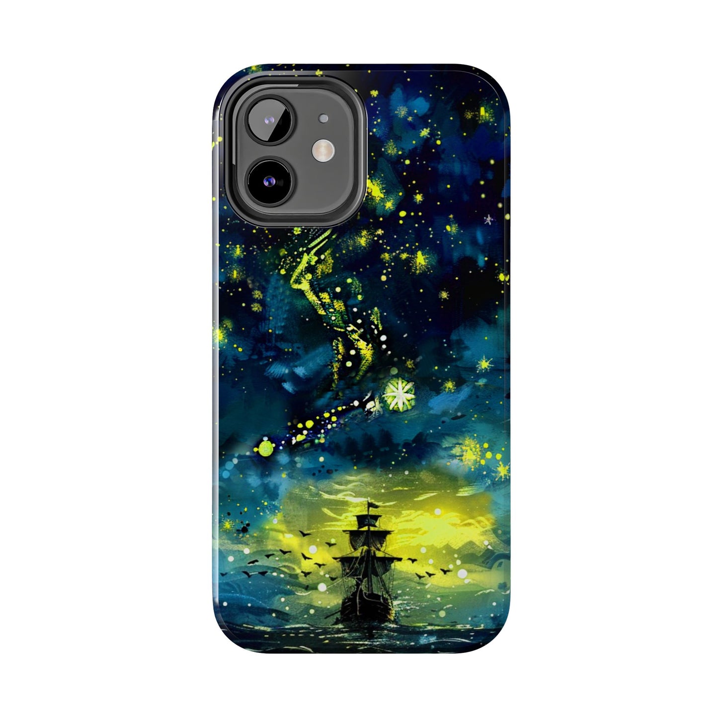 iPhone Android Starry Sky Lost Pirate Ship Phone Case