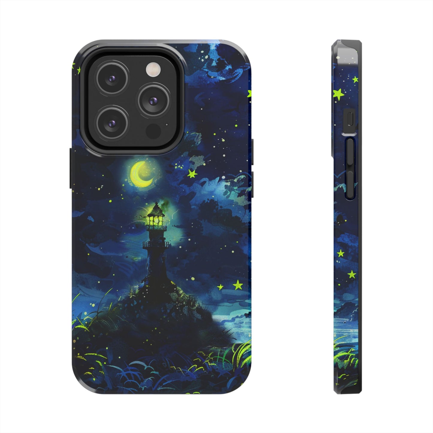 iPhone Android Moonlight Lighthouse Phone Case
