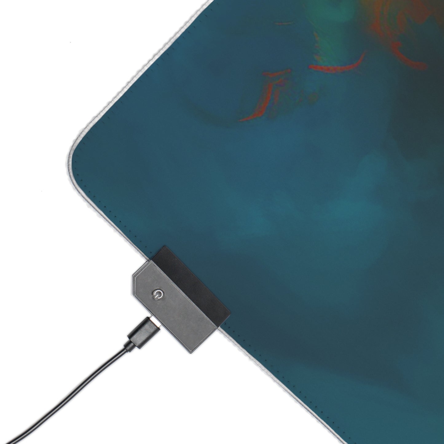 Scary Demon Horror Theme LED Gaming Mouse Pad
